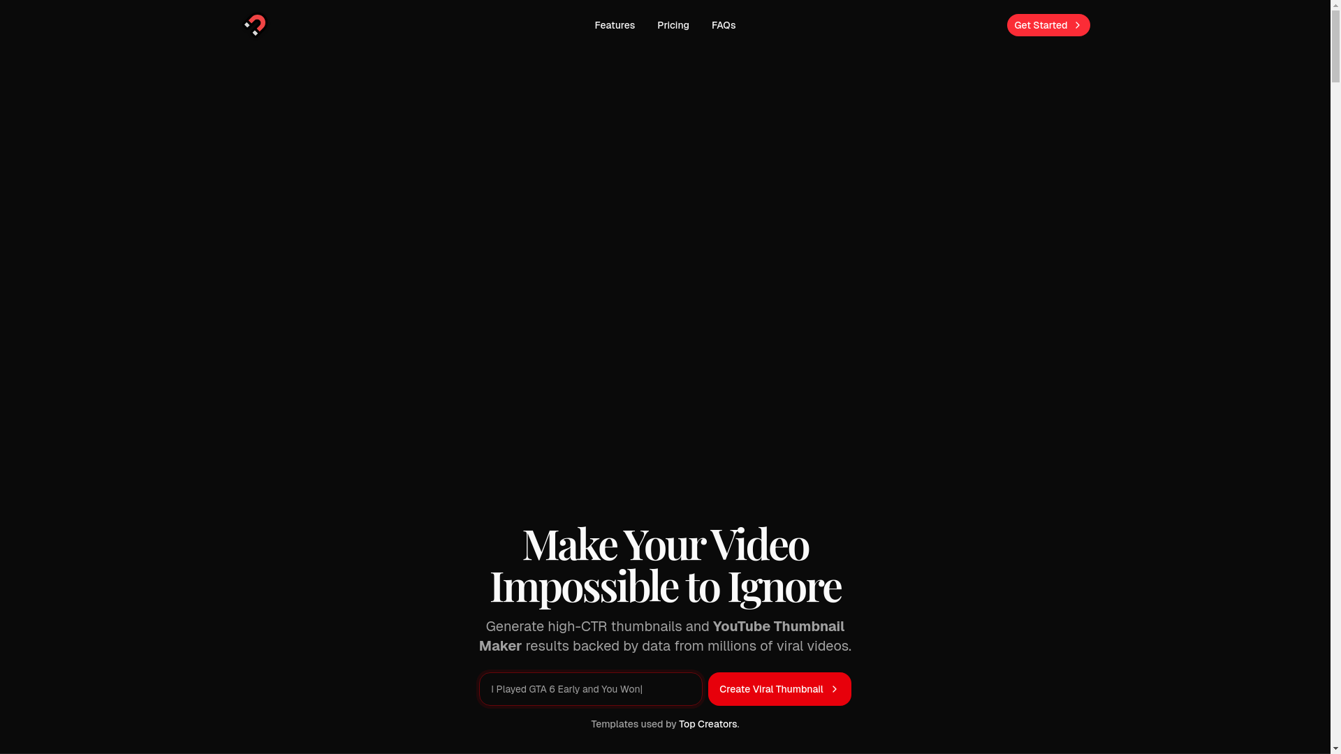 website screenshot of https://magnet.useflare.site