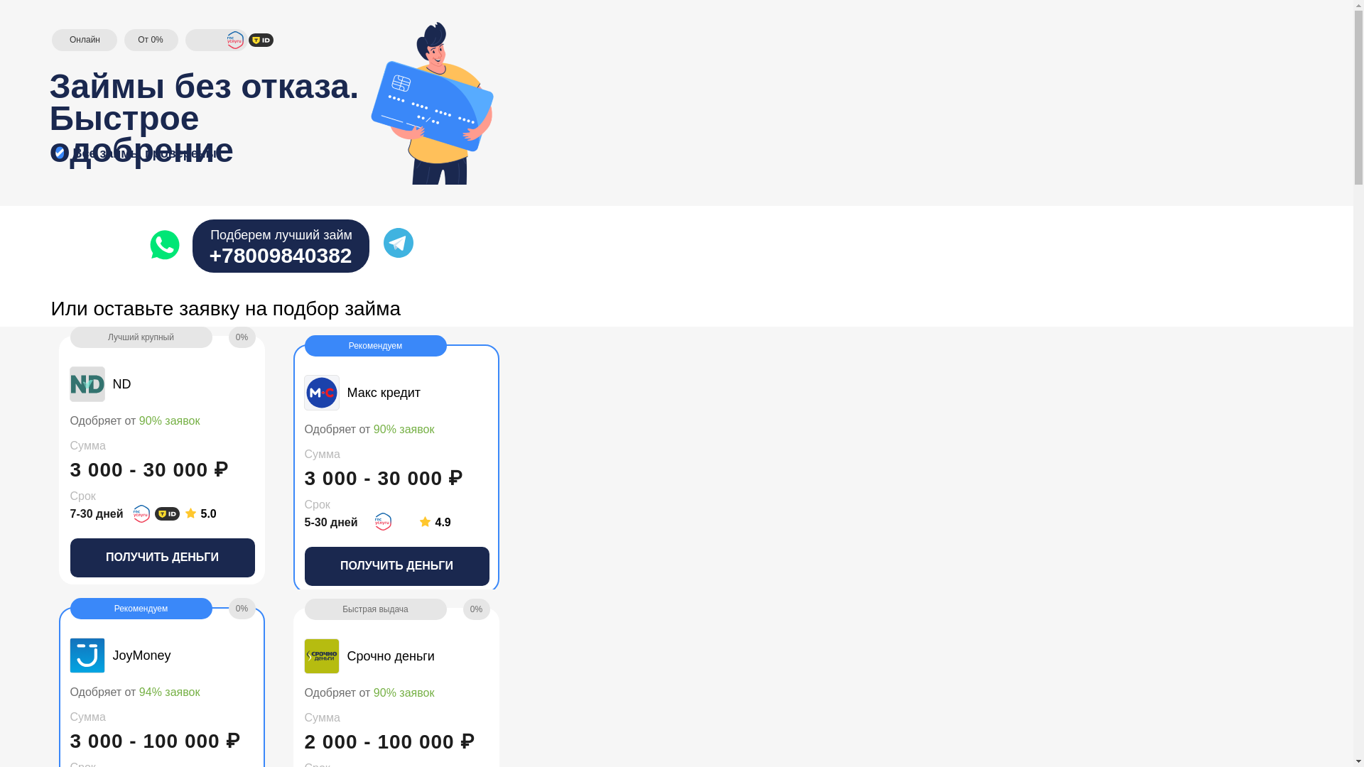 website screenshot of https://yepvar-srochno.online/