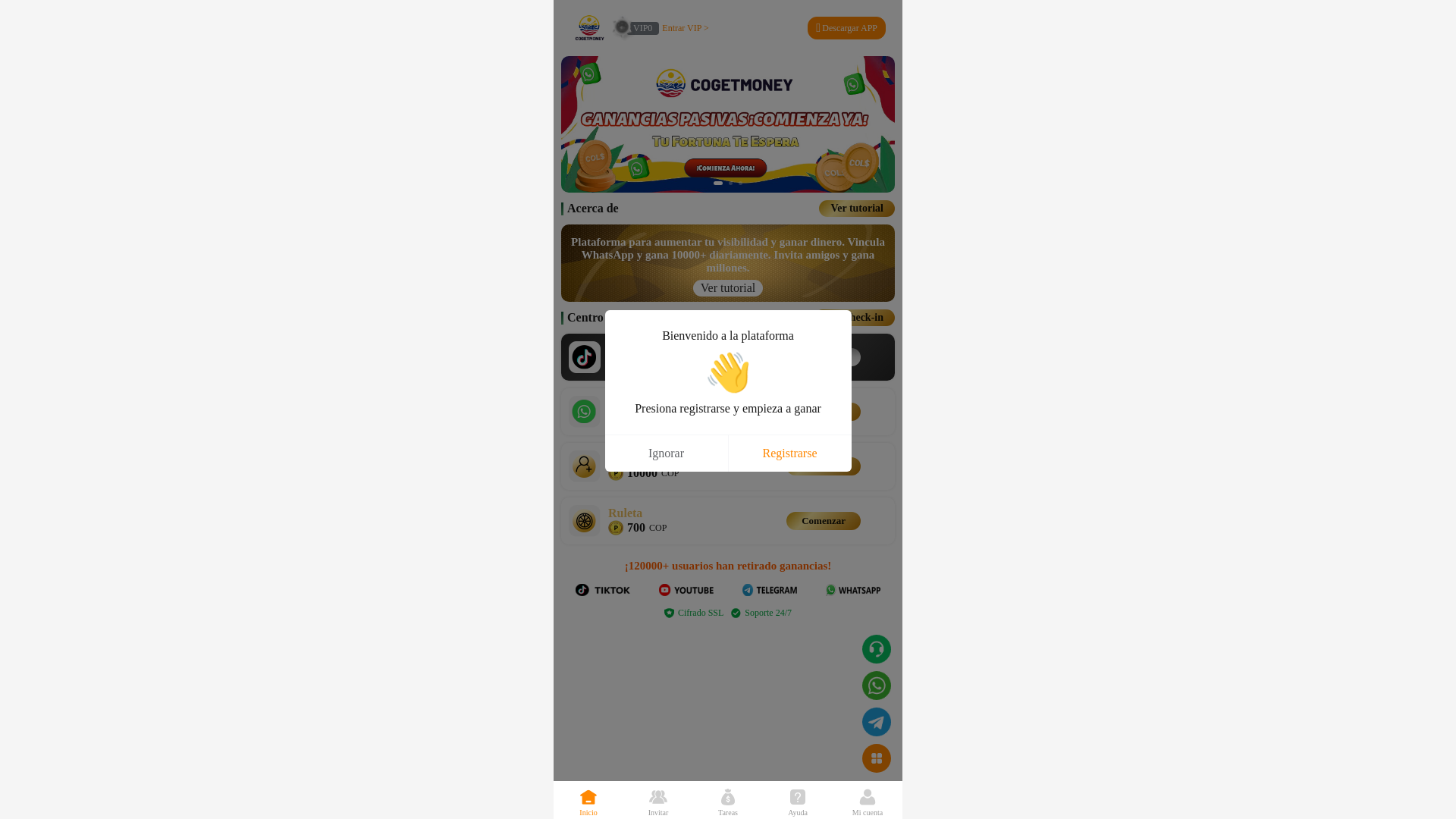 website screenshot of https://co2getmoney.com/