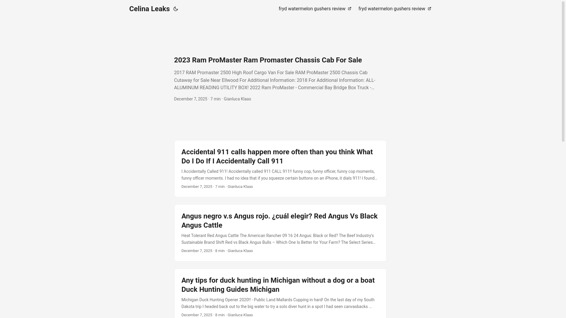 website screenshot of https://celinaleaks.pages.dev/
