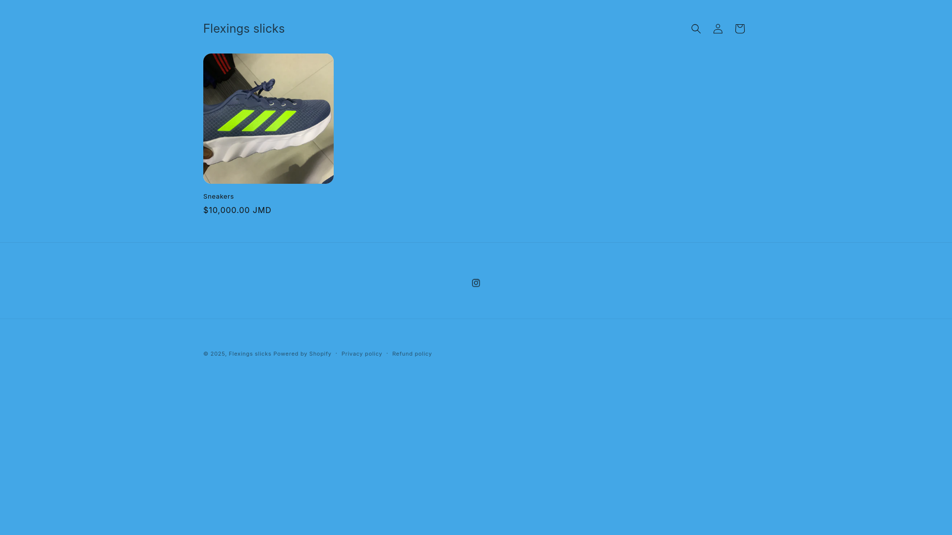 website screenshot of https://flexingsslicks.com/