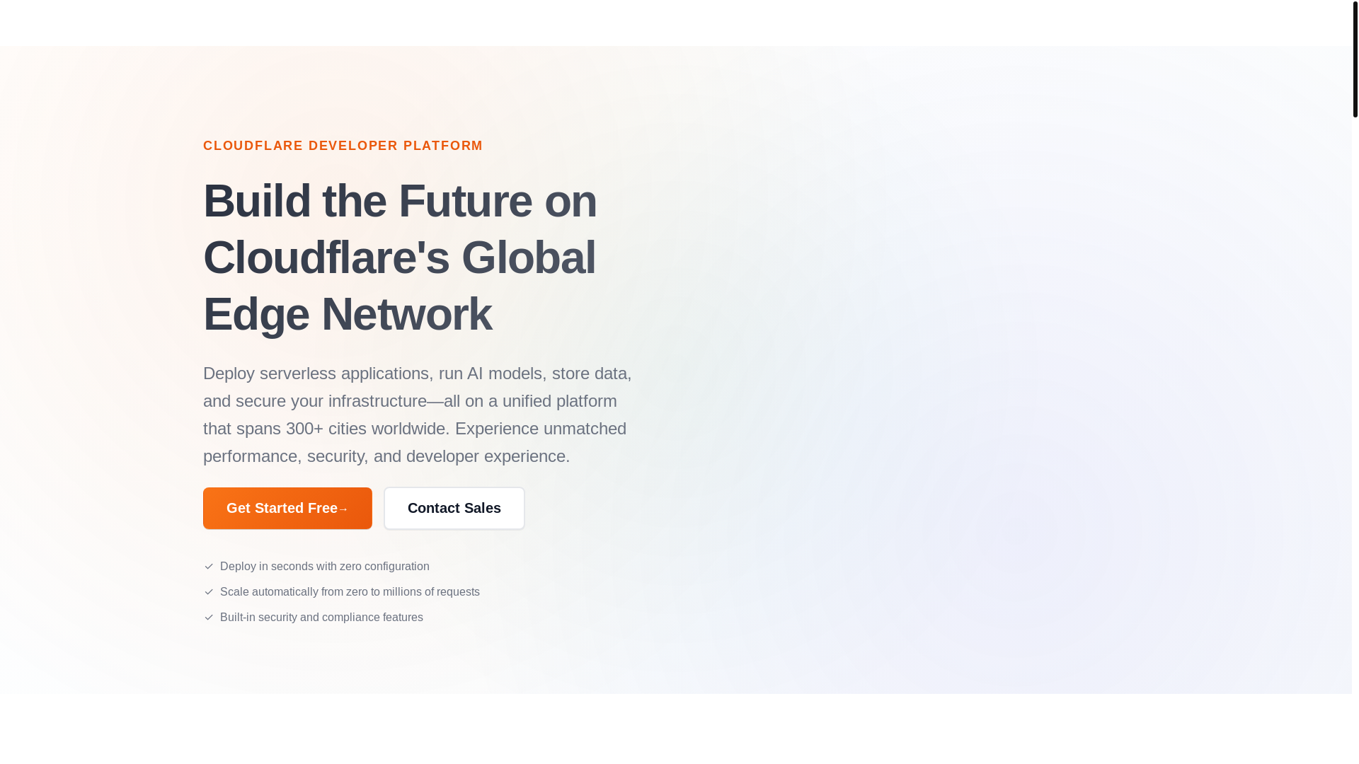 website screenshot of https://react-vite-cloudflare-42x.pages.dev/