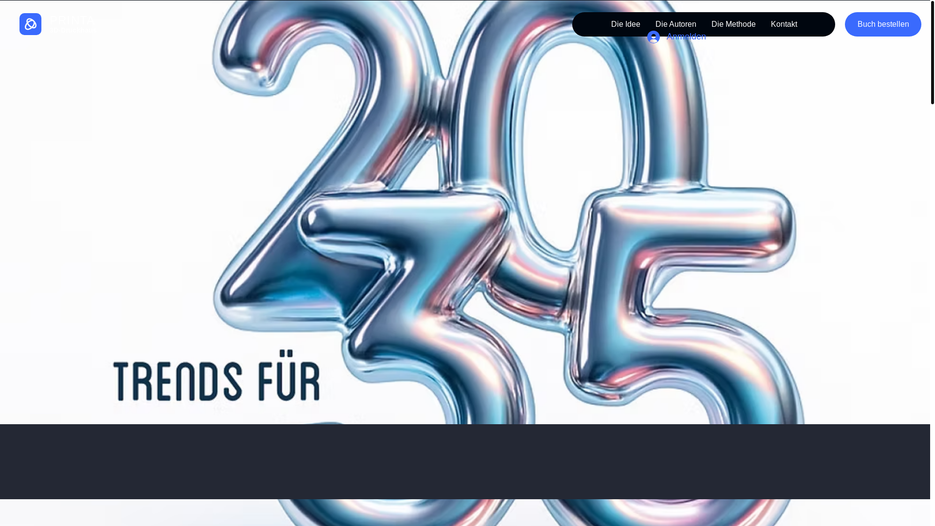 website screenshot of https://zwanzigtrends.de/