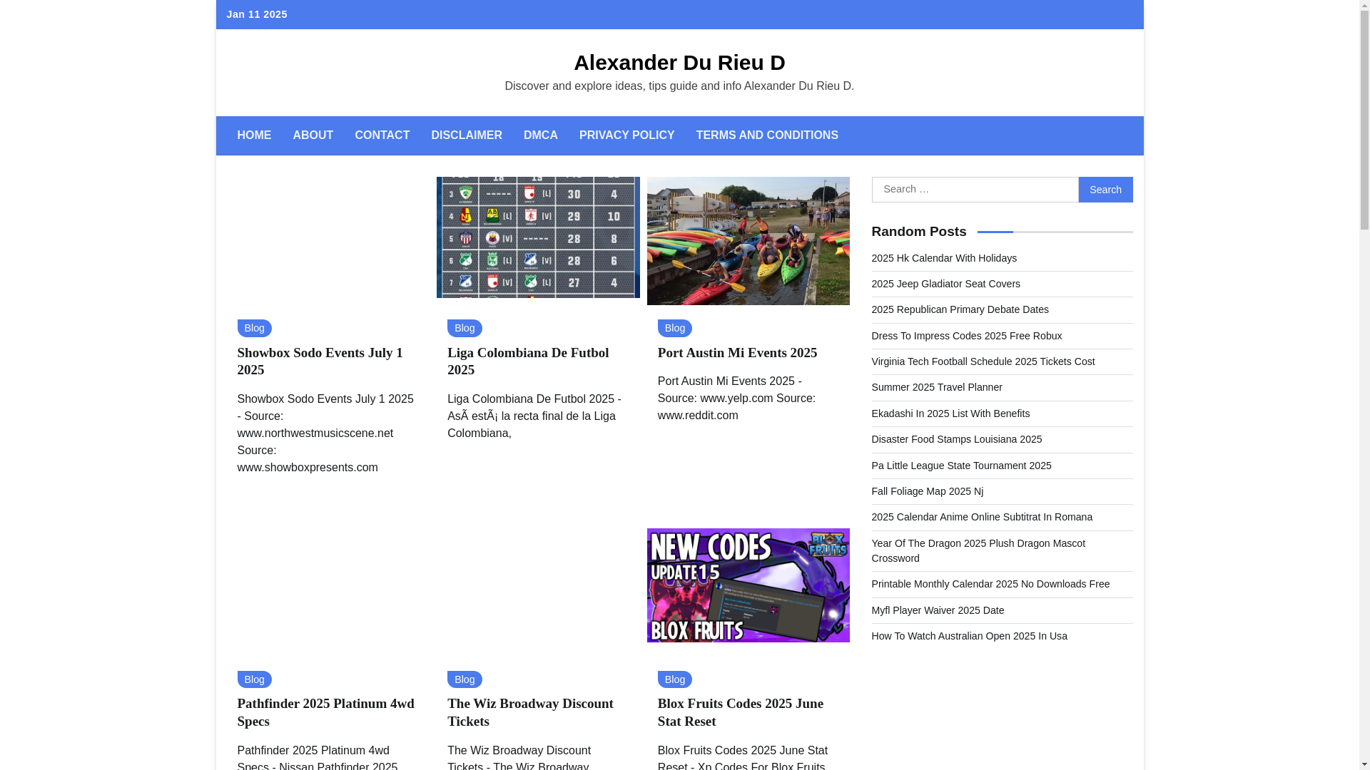 website screenshot of https://alexanderdurieud.pages.dev/