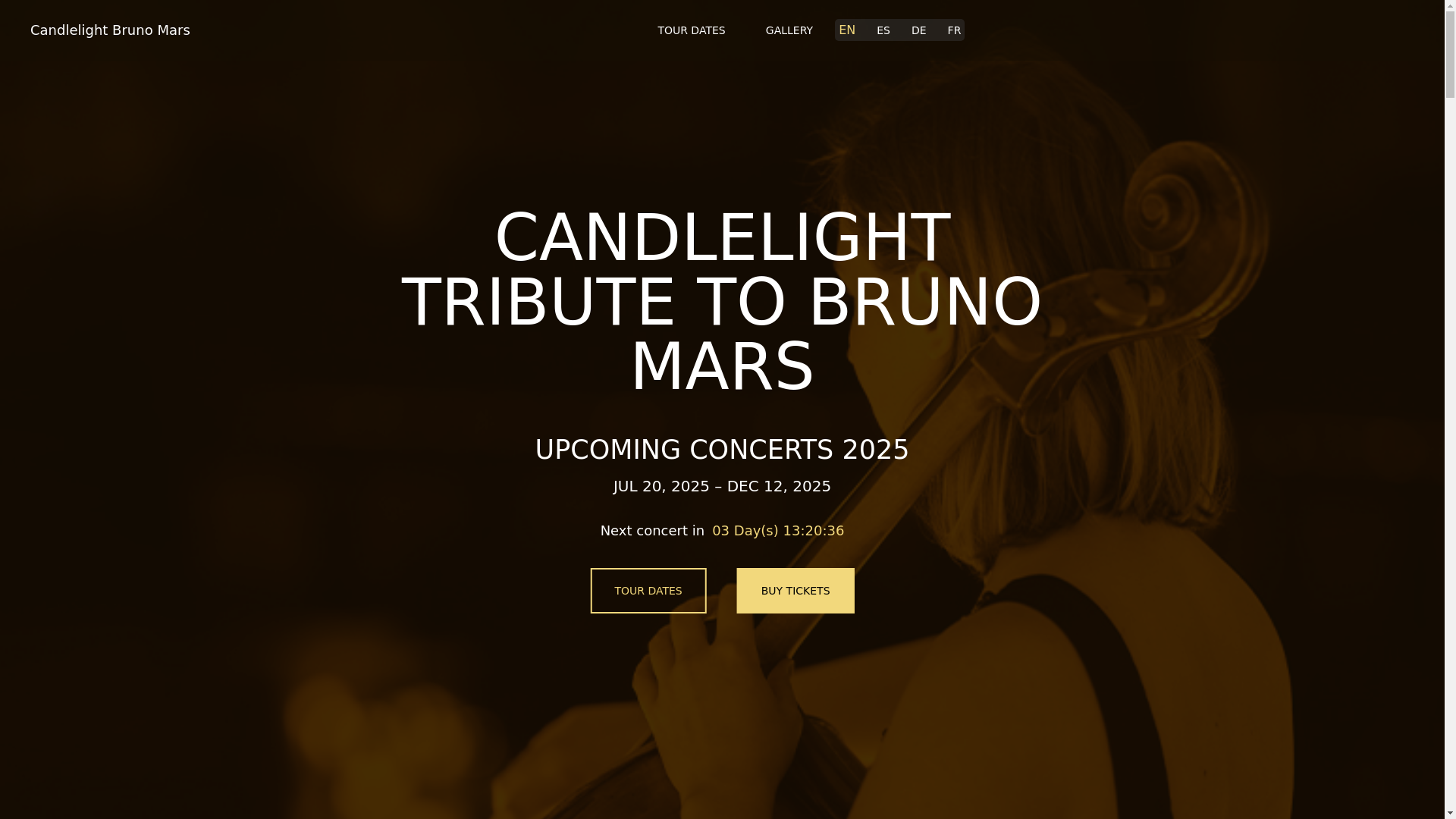 website screenshot of https://candlelightbrunomars-com-github-io.pages.dev/