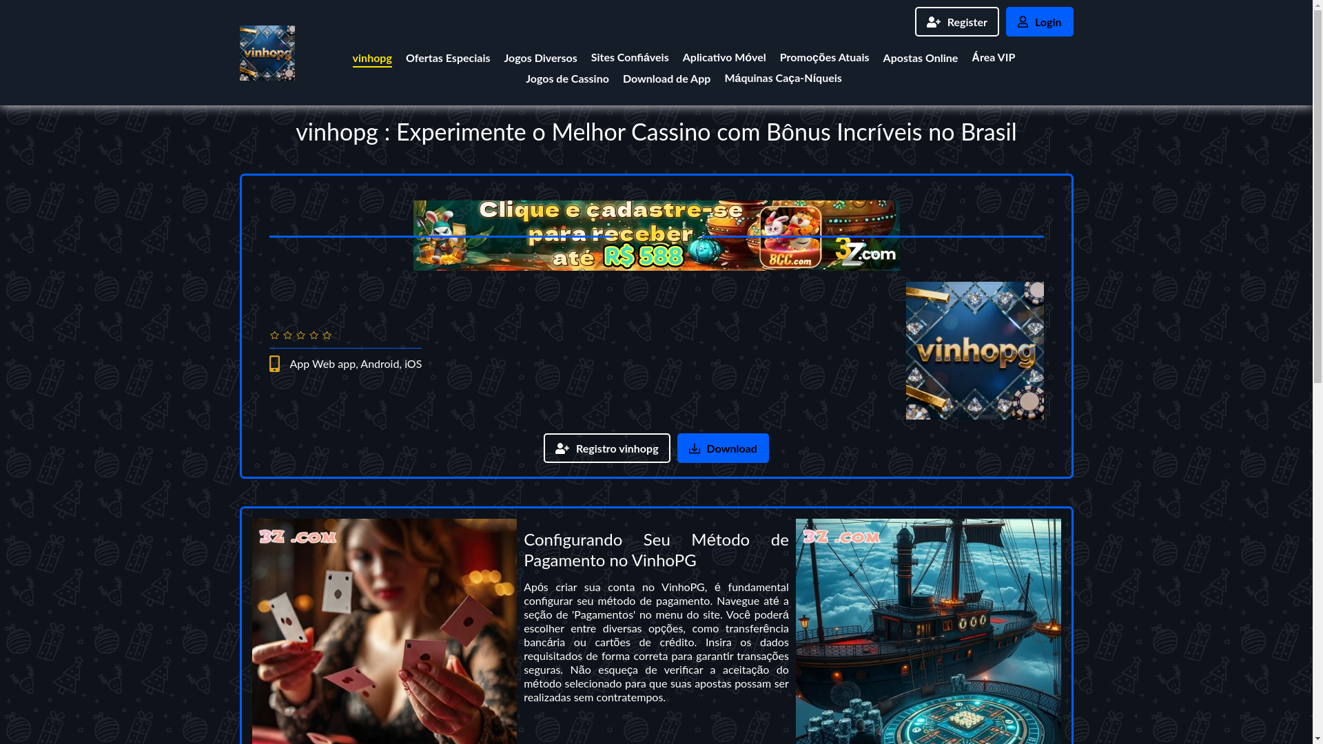 website screenshot of https://vinhopgt.com/