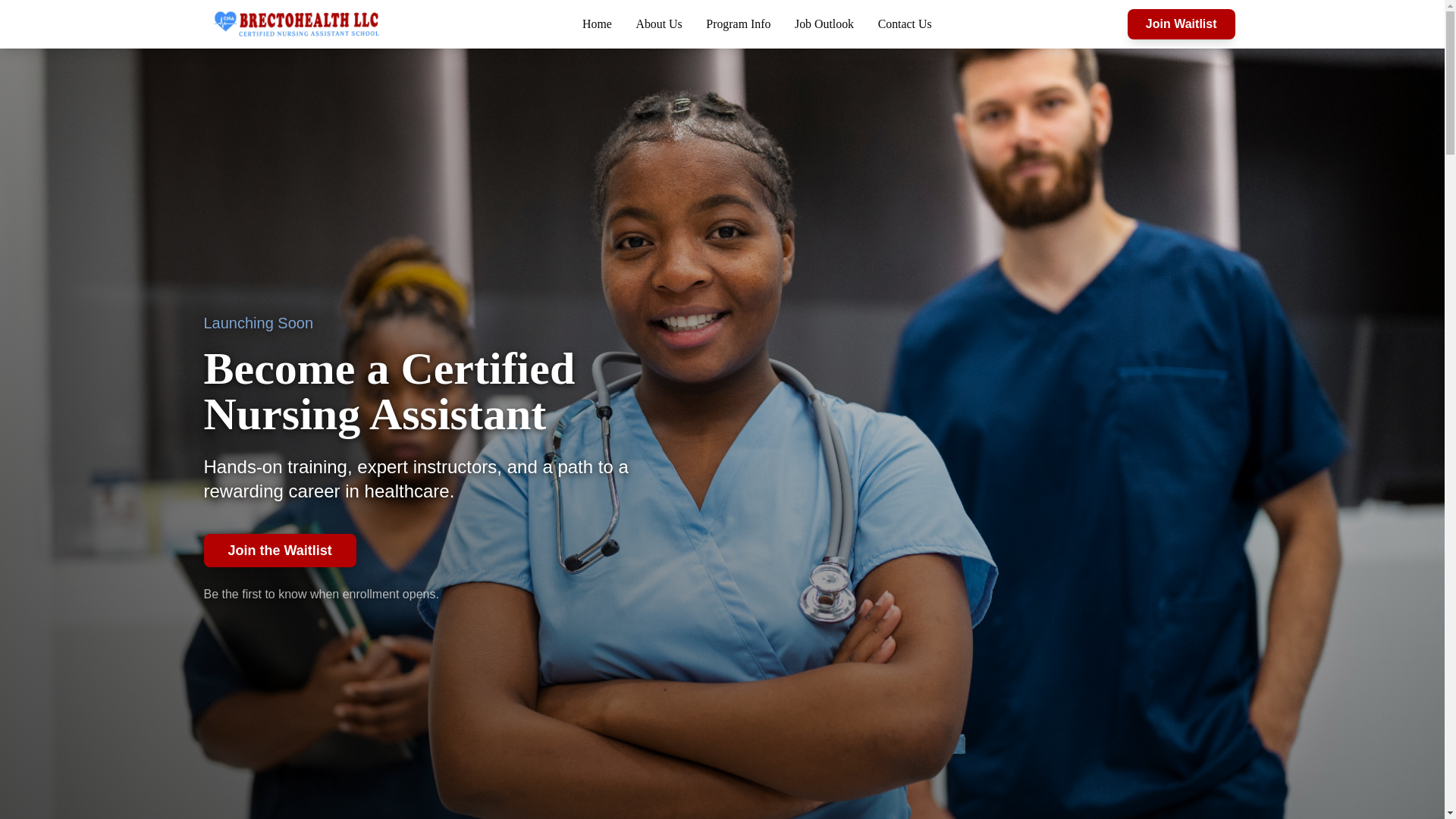 website screenshot of https://brectohealthllc.pages.dev/