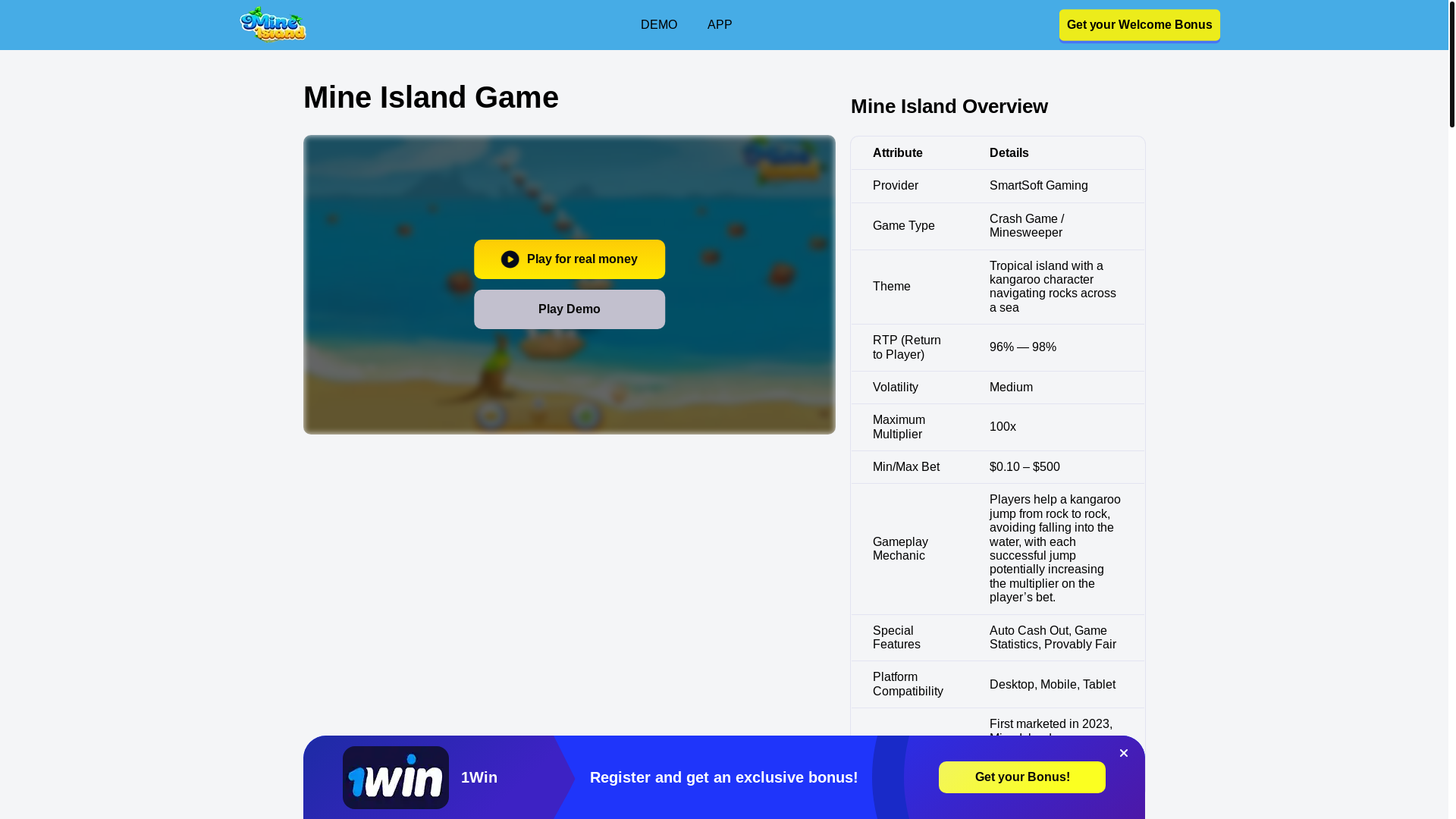 website screenshot of https://mineisland-games-3072.pages.dev/