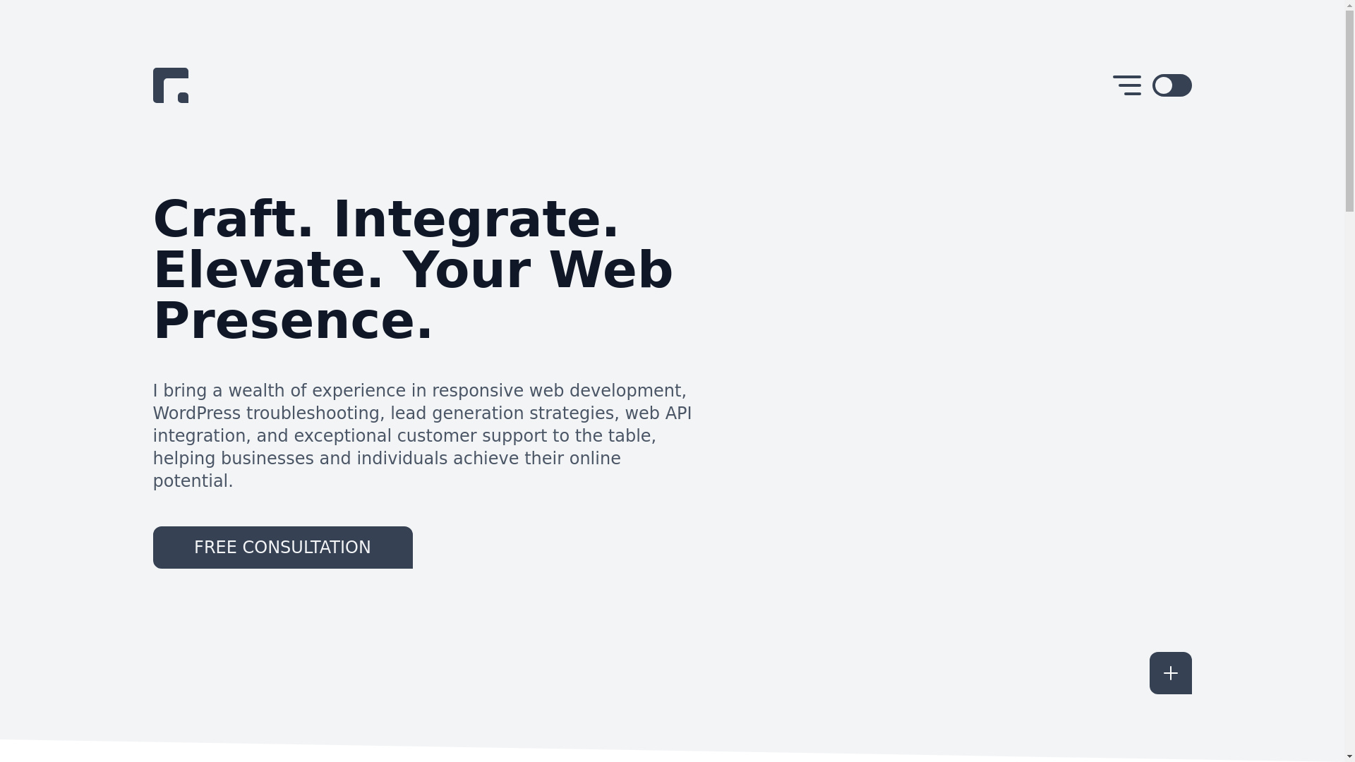 website screenshot of https://portfolio-eleventy.pages.dev/