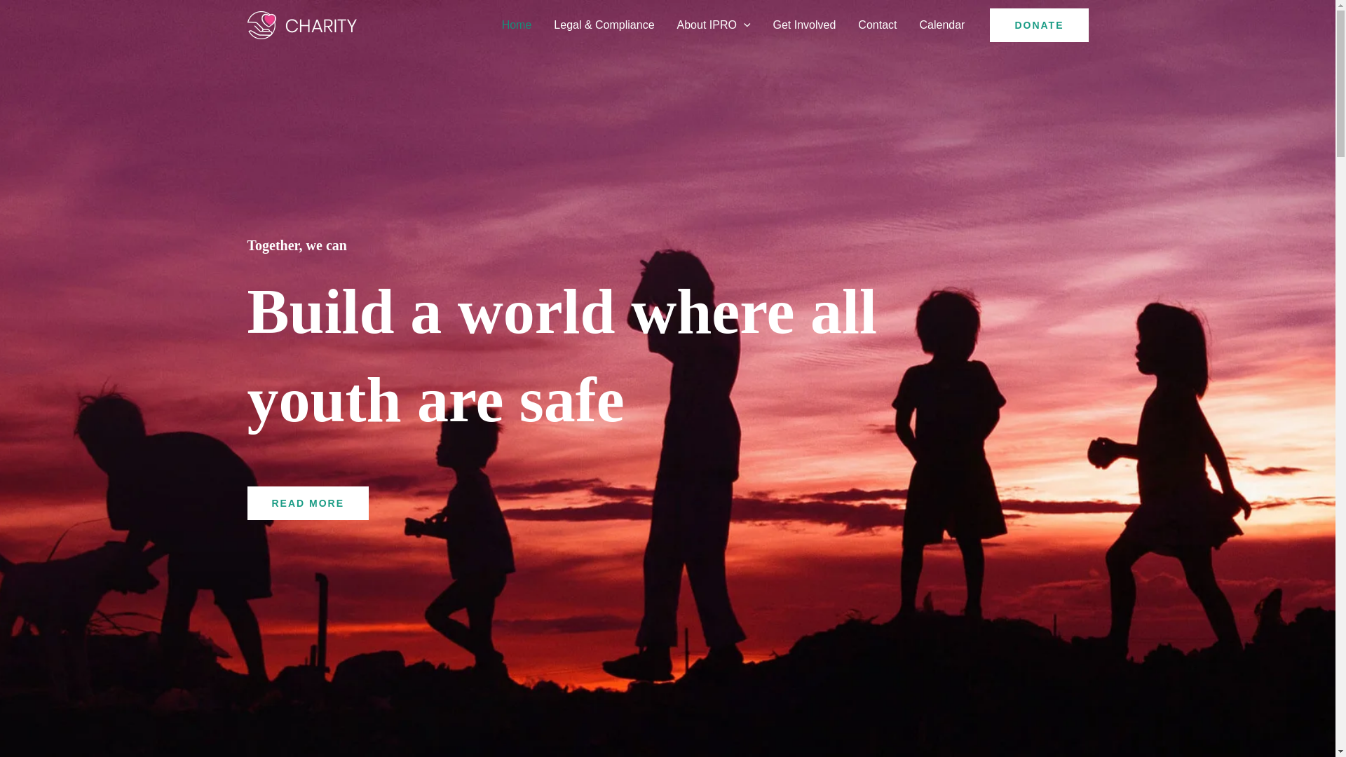 website screenshot of https://internationalprisonrelieforganisation.org/