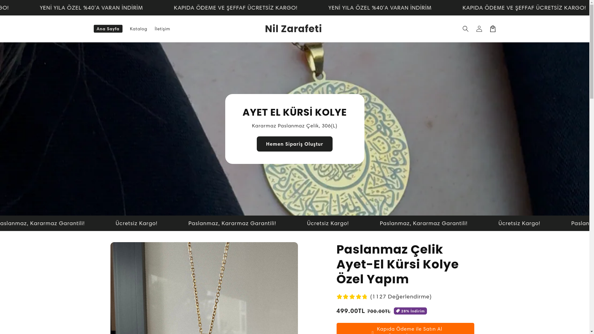 website screenshot of https://nilzarafeti.com/