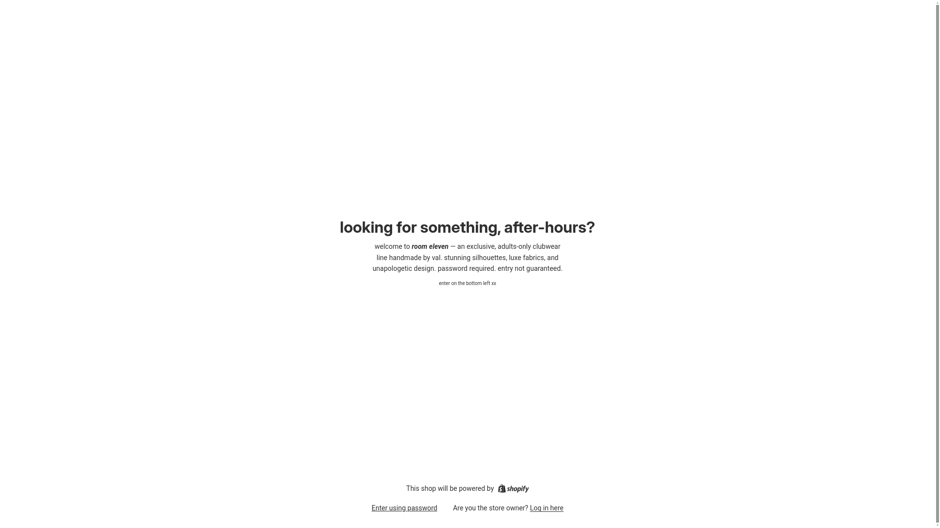 website screenshot of https://elevenlyco.com/