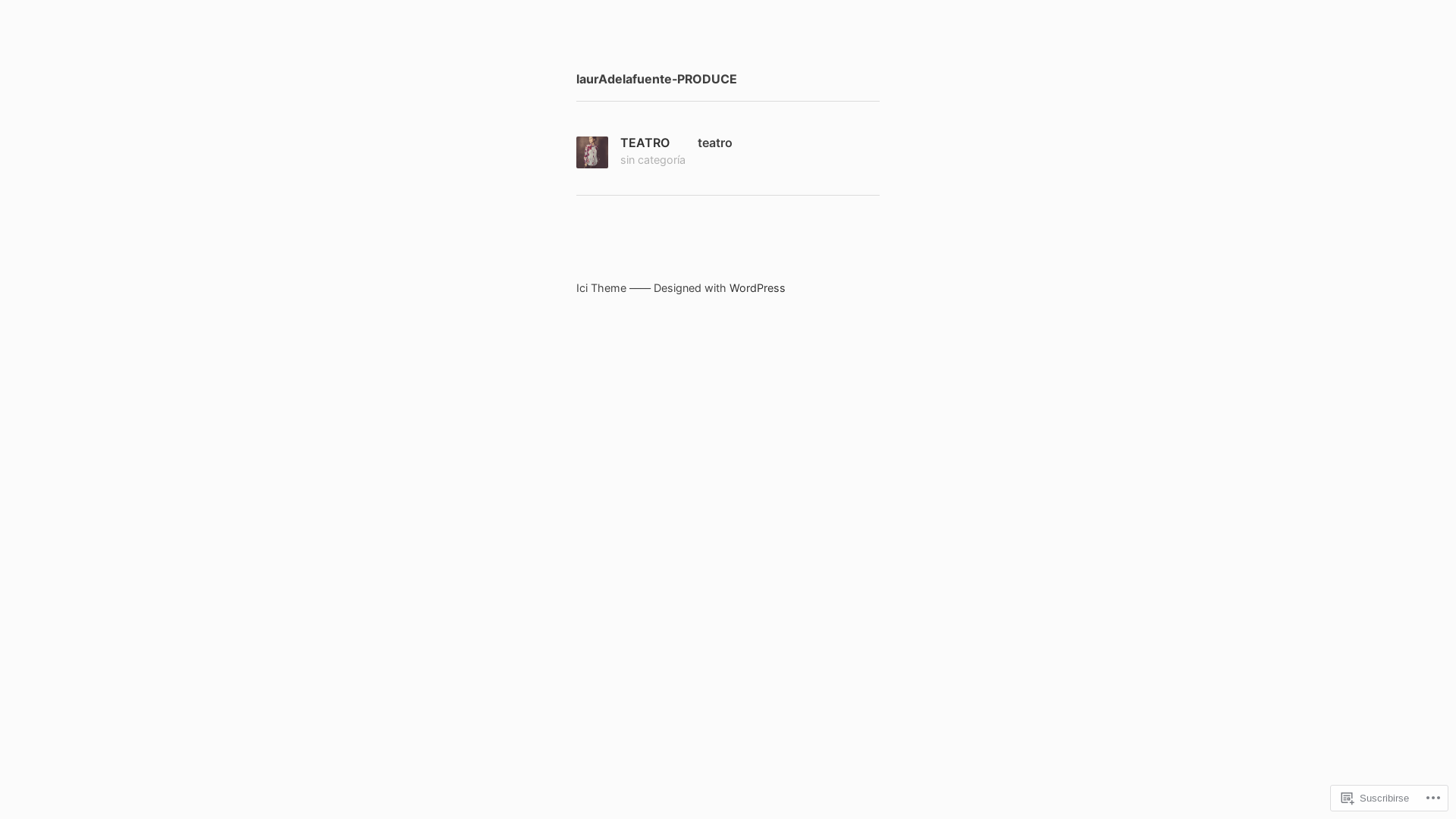 website screenshot of https://lauradelafuenteproduce.com/