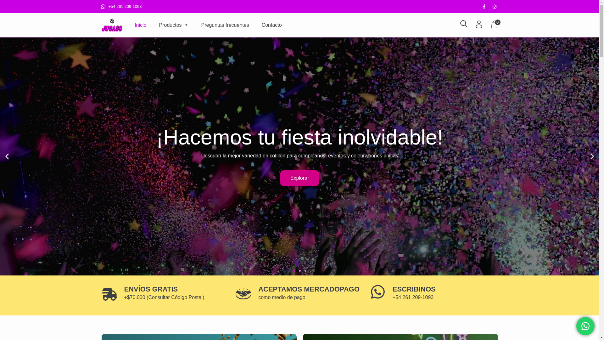 website screenshot of https://festforyou.com.ar/