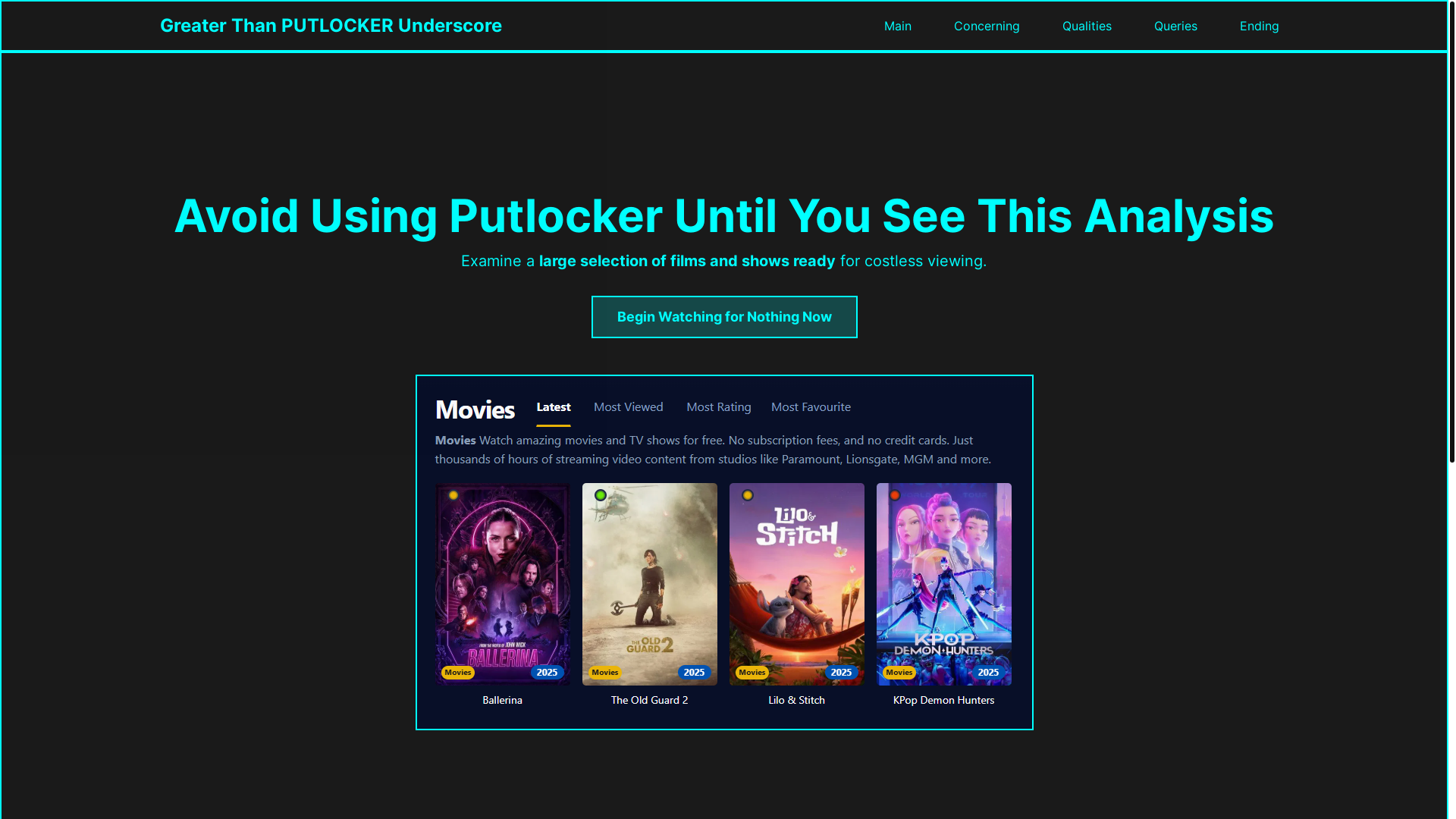 website screenshot of https://putlocker-bzdp.pages.dev/