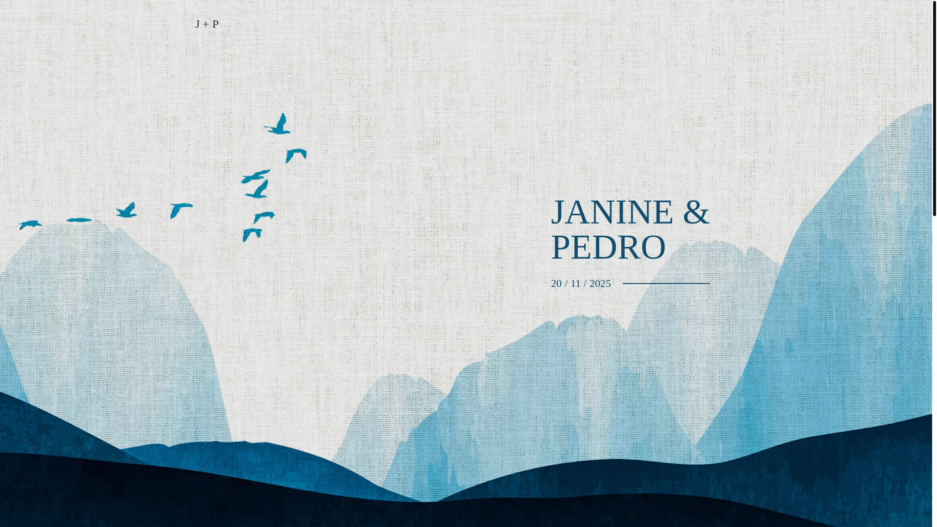 website screenshot of https://janinepedro.com/