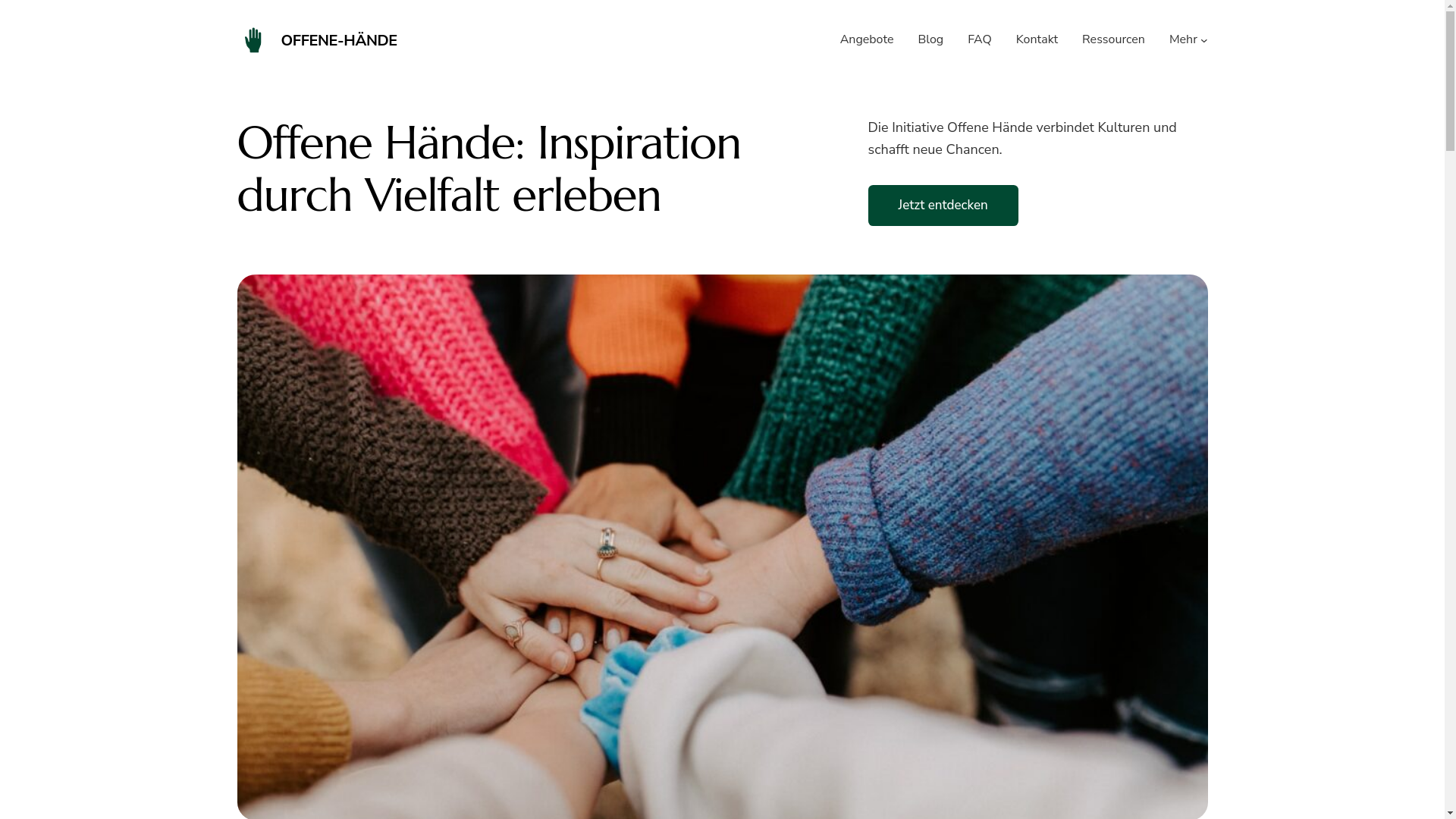 website screenshot of https://xn--initiative-offene-hnde-j5b.de/