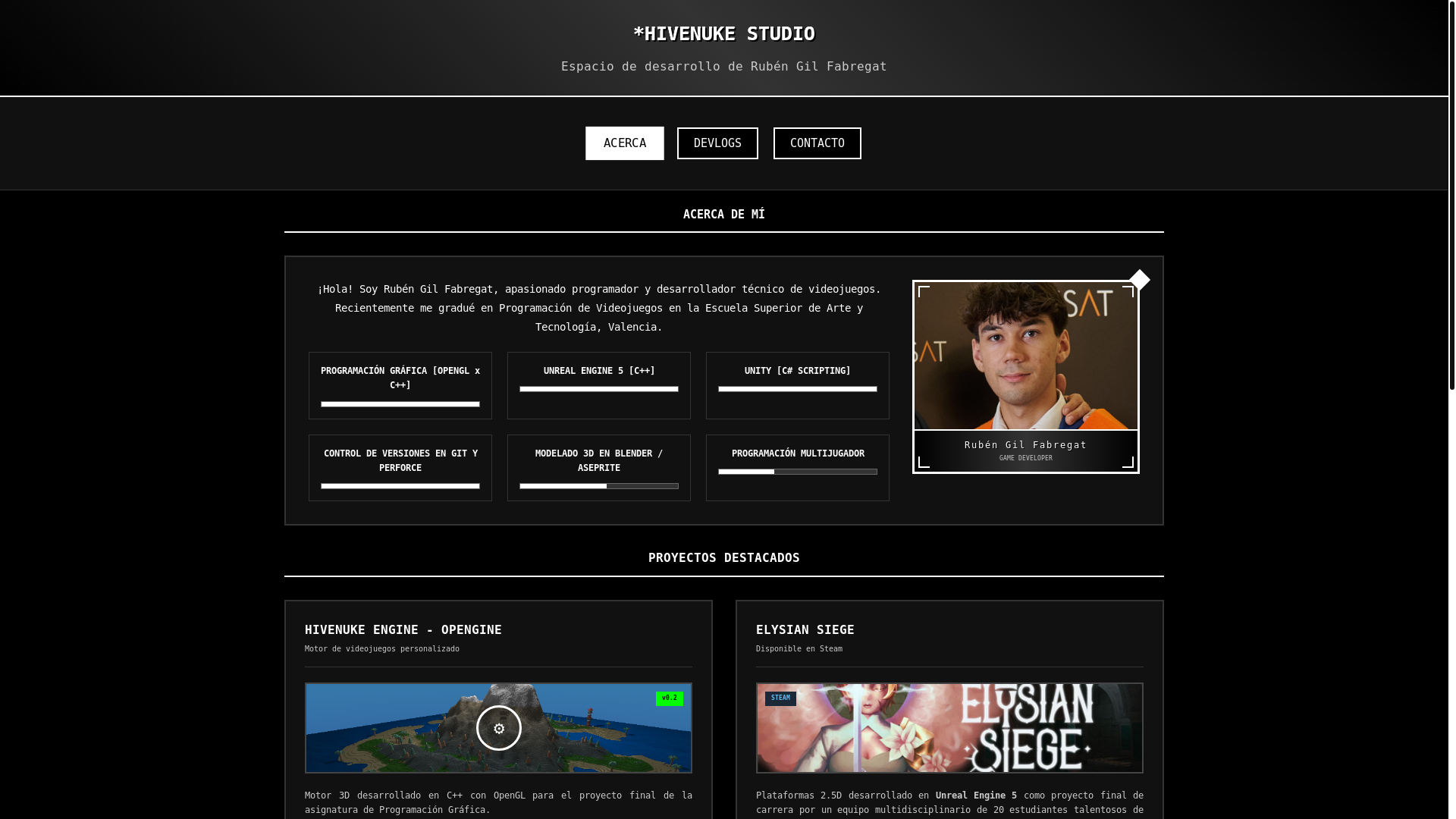 website screenshot of https://hivenuke.pages.dev/
