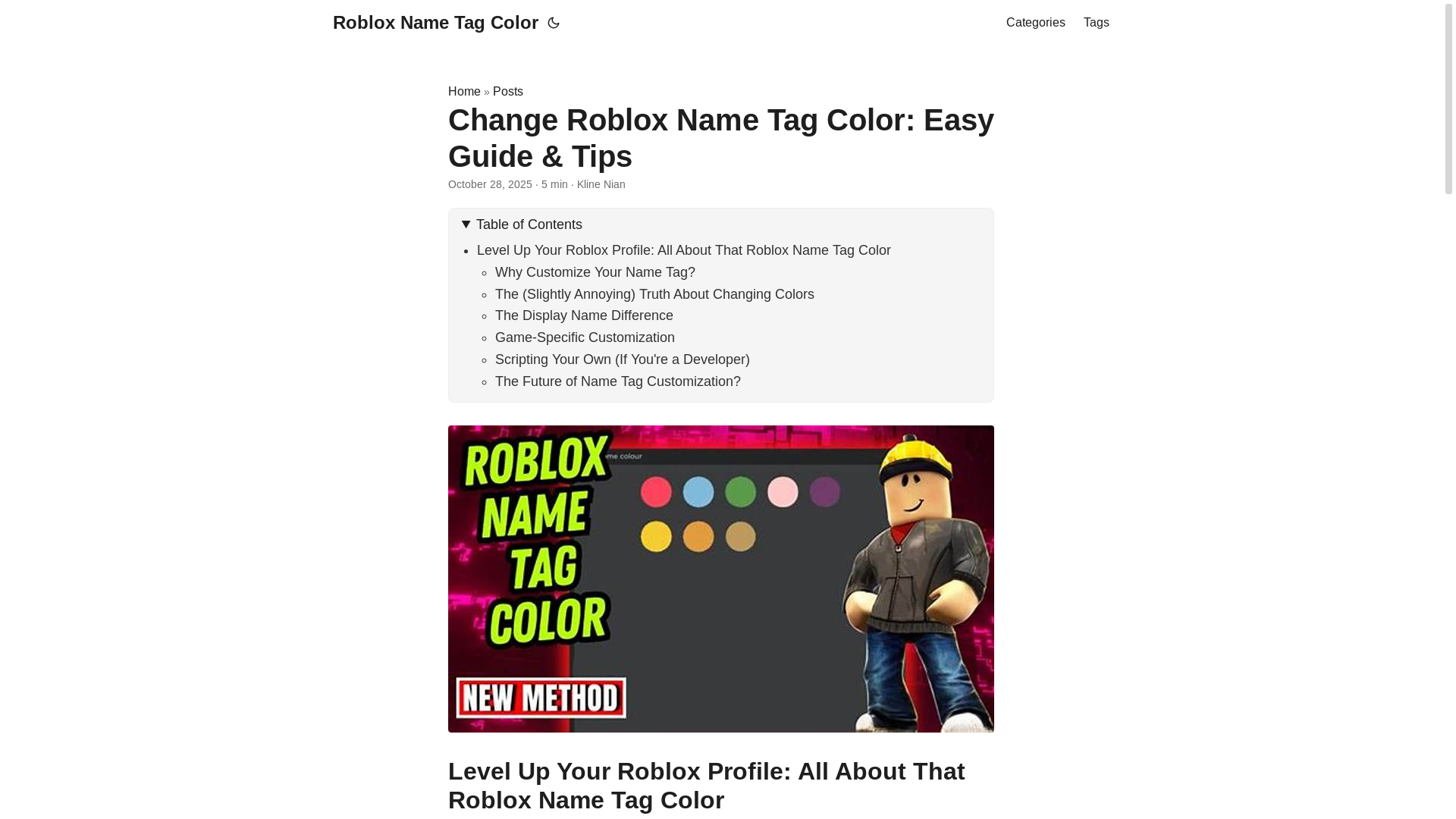 website screenshot of https://roblox-name-tag-color.pages.dev/