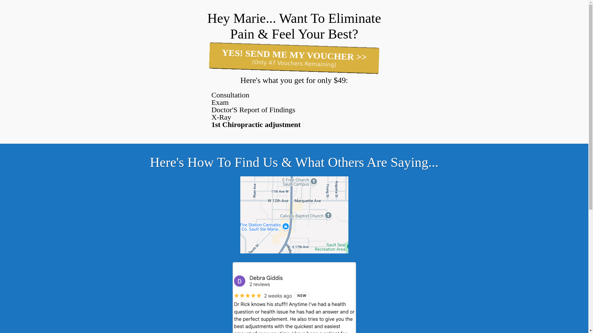 website screenshot of https://backtohealthssm.info/