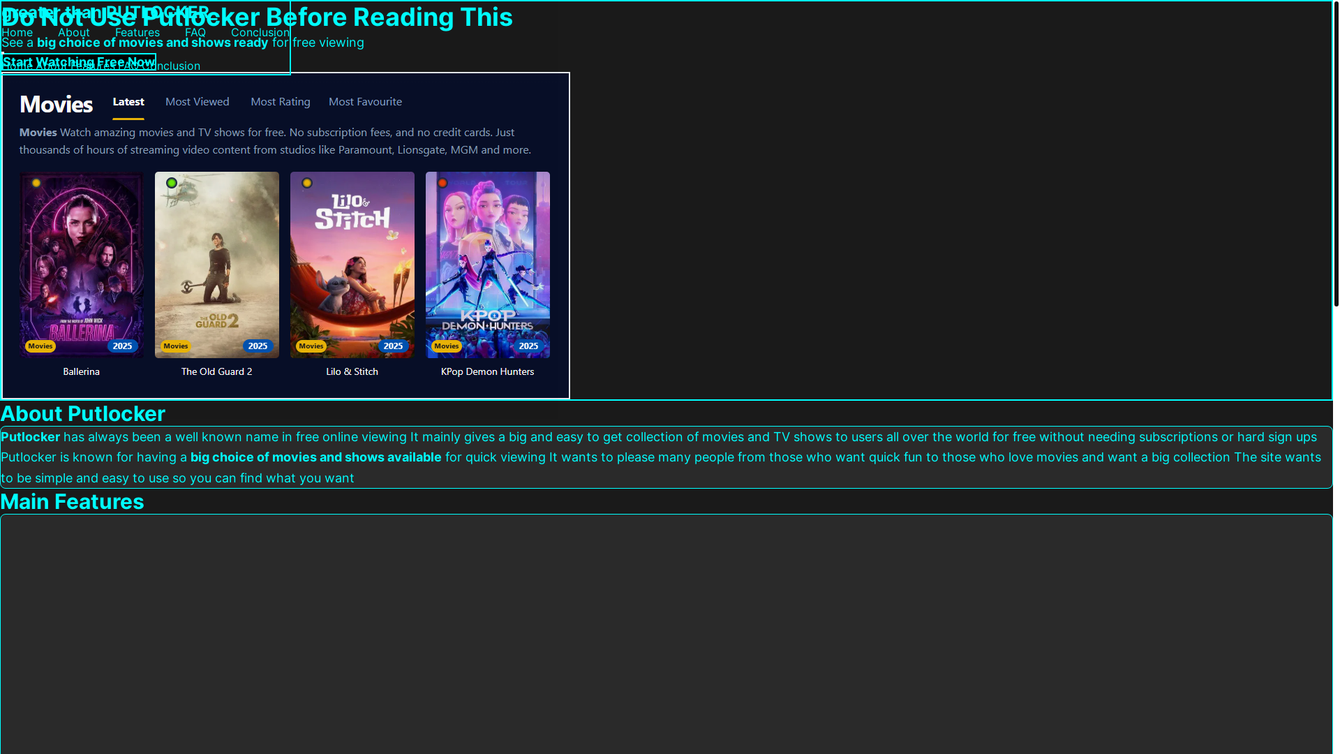 website screenshot of https://putlocker-qsqj.pages.dev/