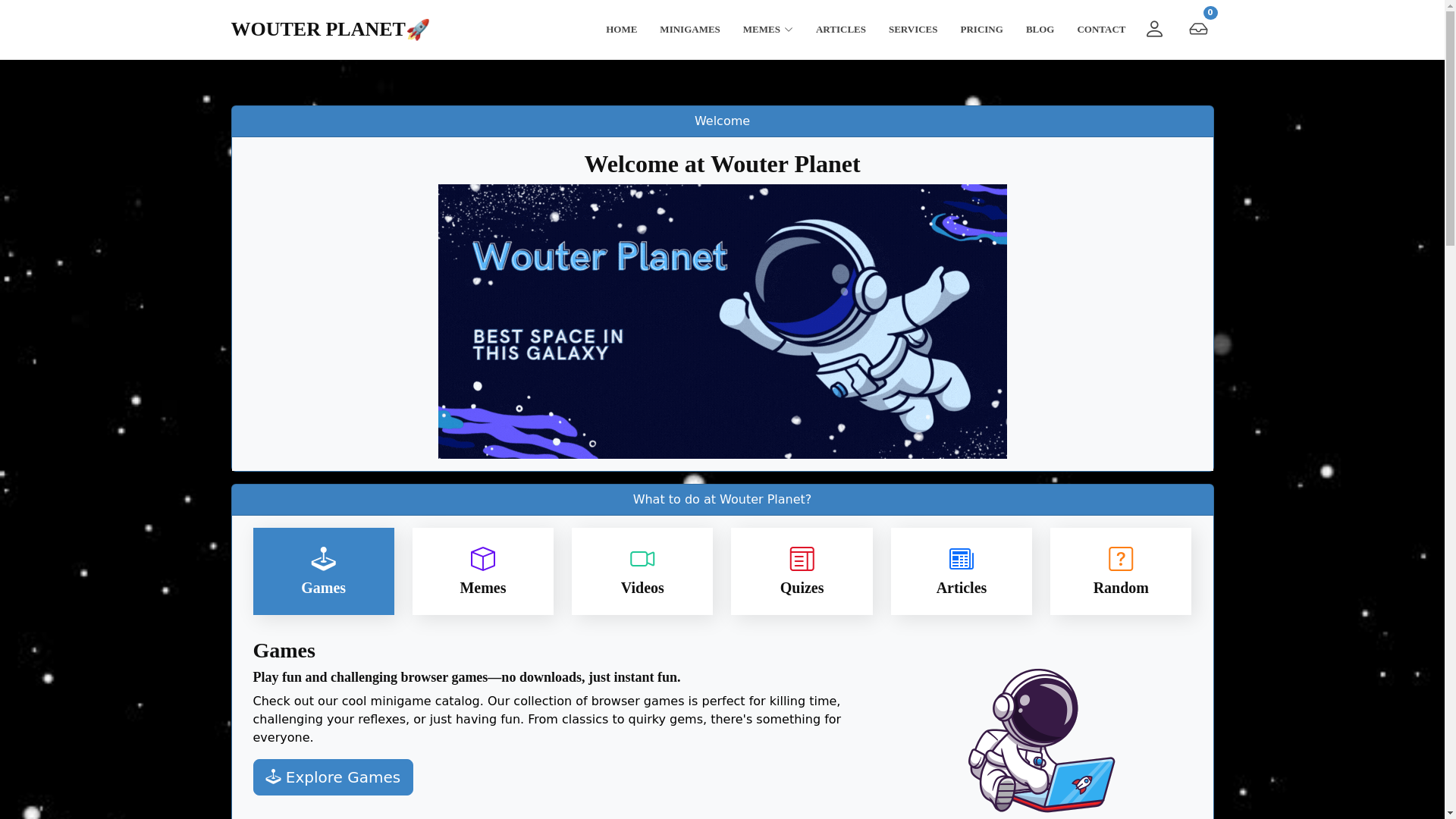 website screenshot of https://wouterplanetsandbox.pages.dev/