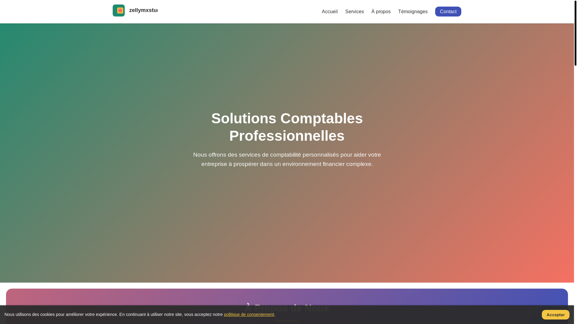 website screenshot of https://zellymxstudio.com/