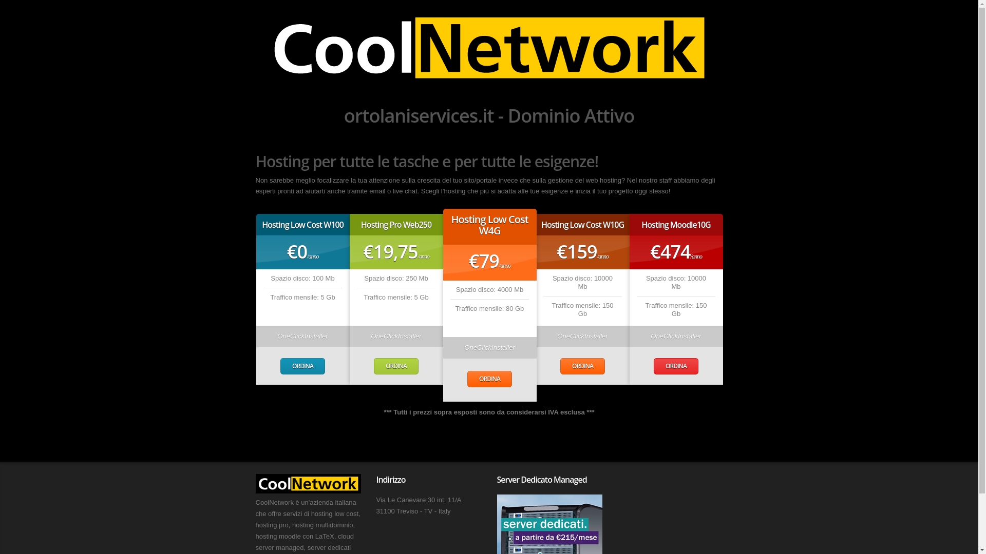 website screenshot of https://ortolaniservices.it/