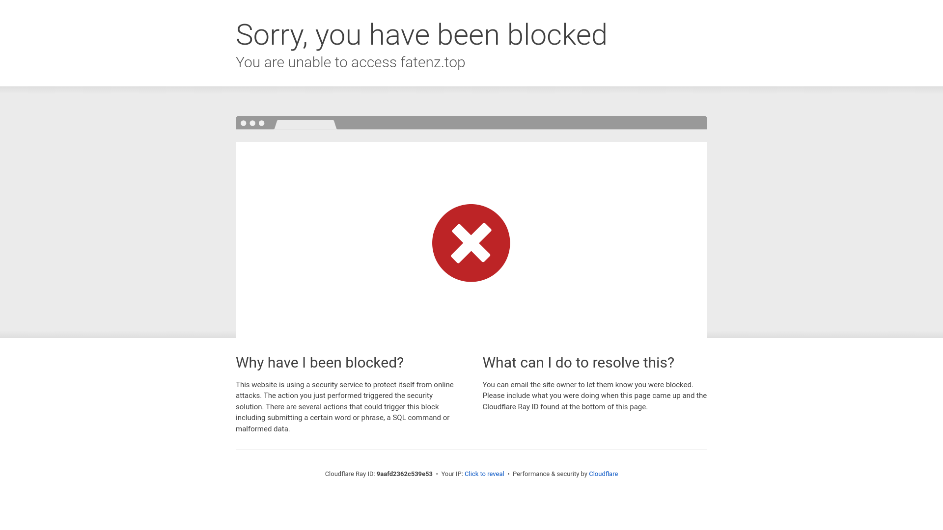 website screenshot of https://fatenz.top/