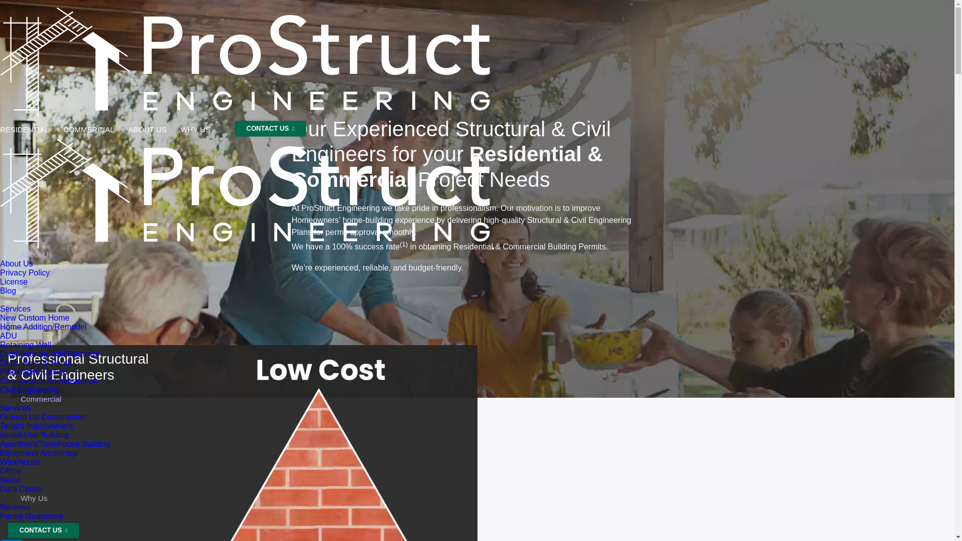 website screenshot of https://workprostructengineering.com/