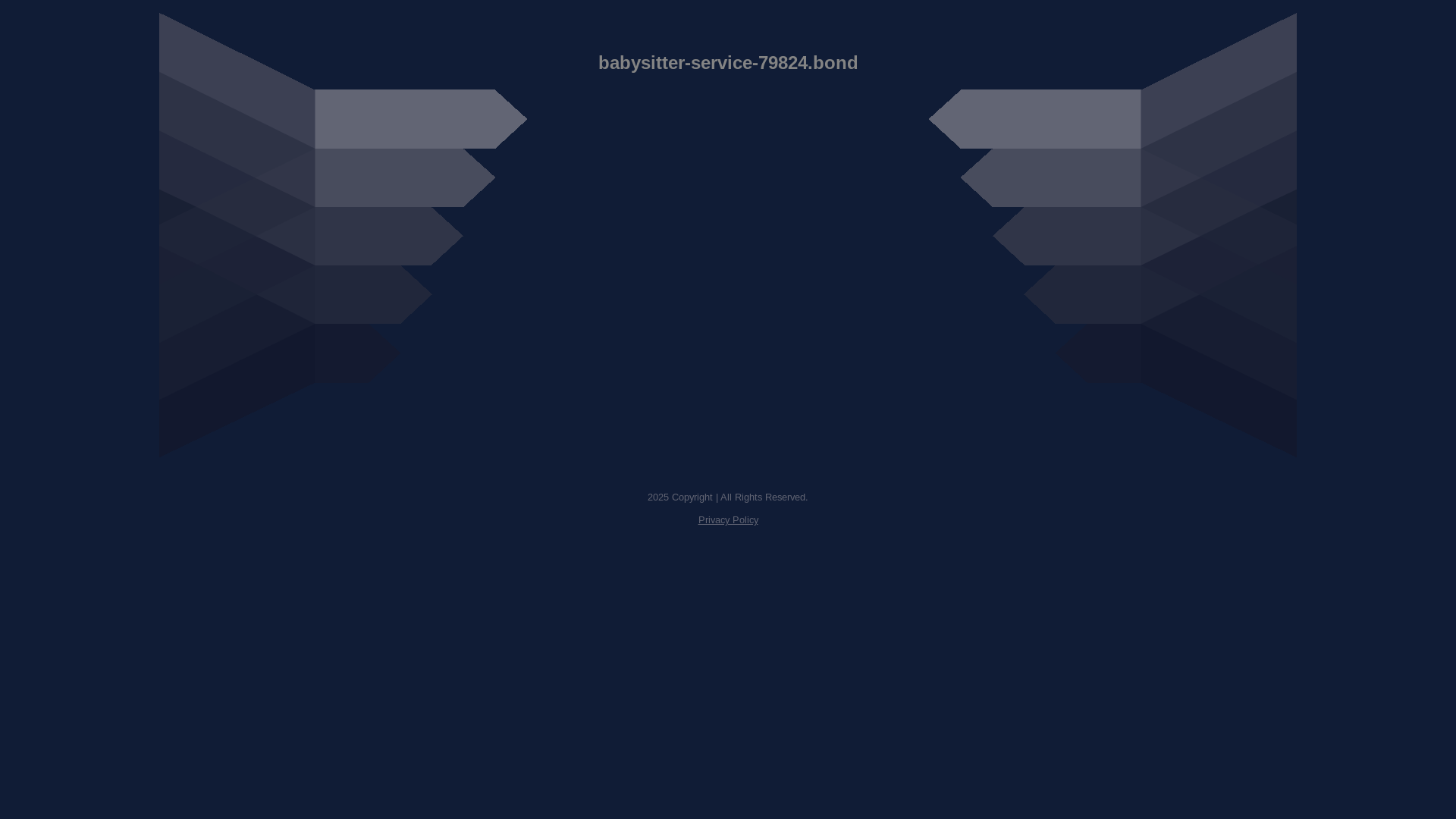 website screenshot of https://babysitter-service-79824.bond/