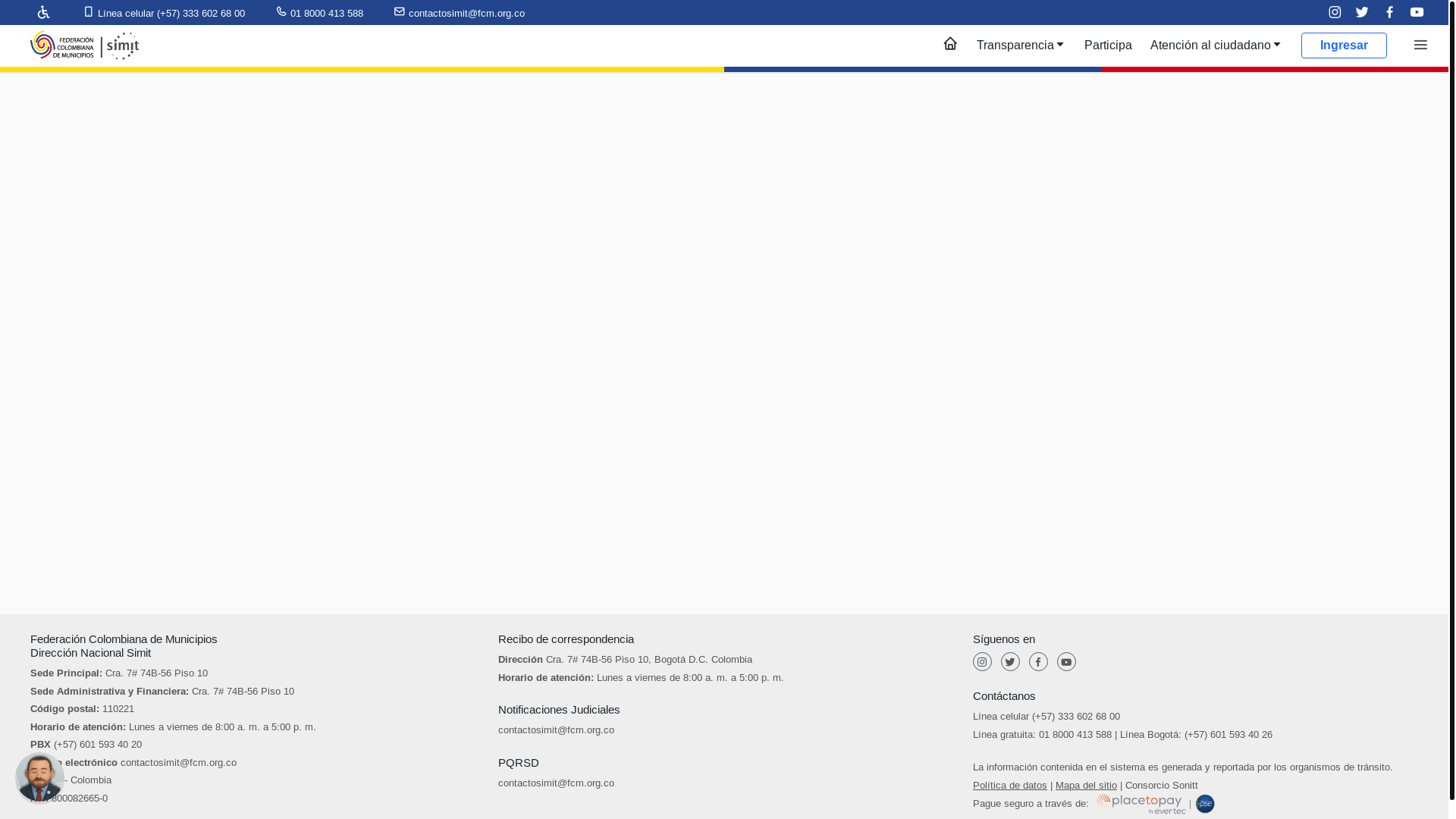 website screenshot of https://www.fcm.org.co/simit/#/estado-cuenta?numDocPlacaProp=12646335
