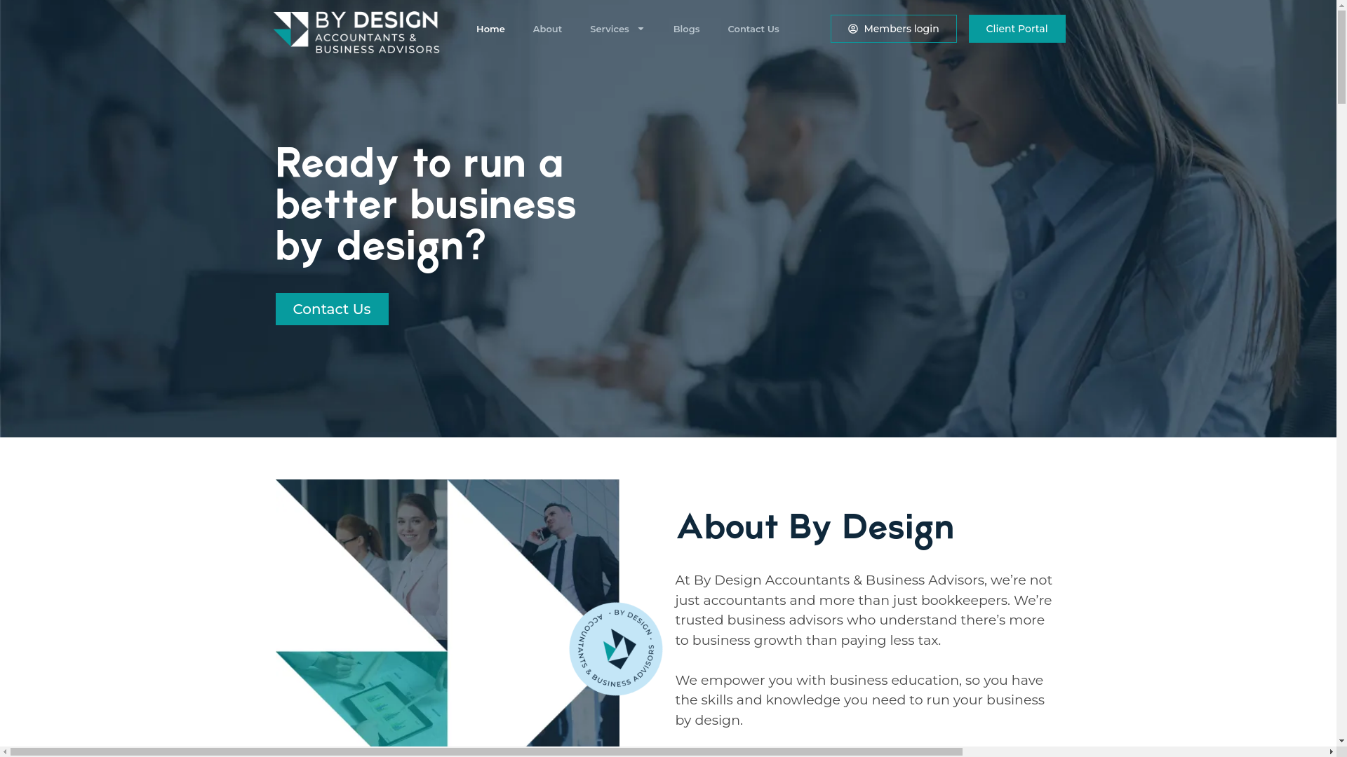 website screenshot of https://bydesignaccountantsinfo.com.au/