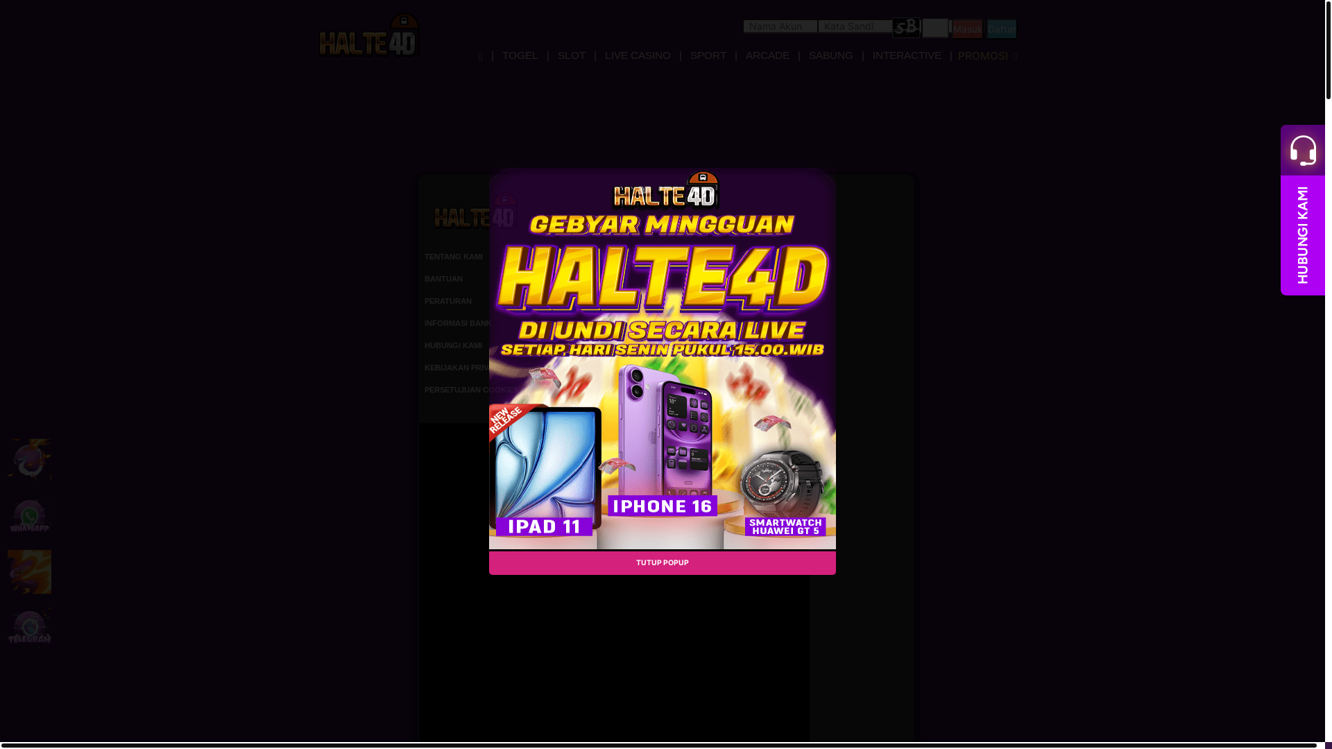 website screenshot of https://halte4d-clinche.site/