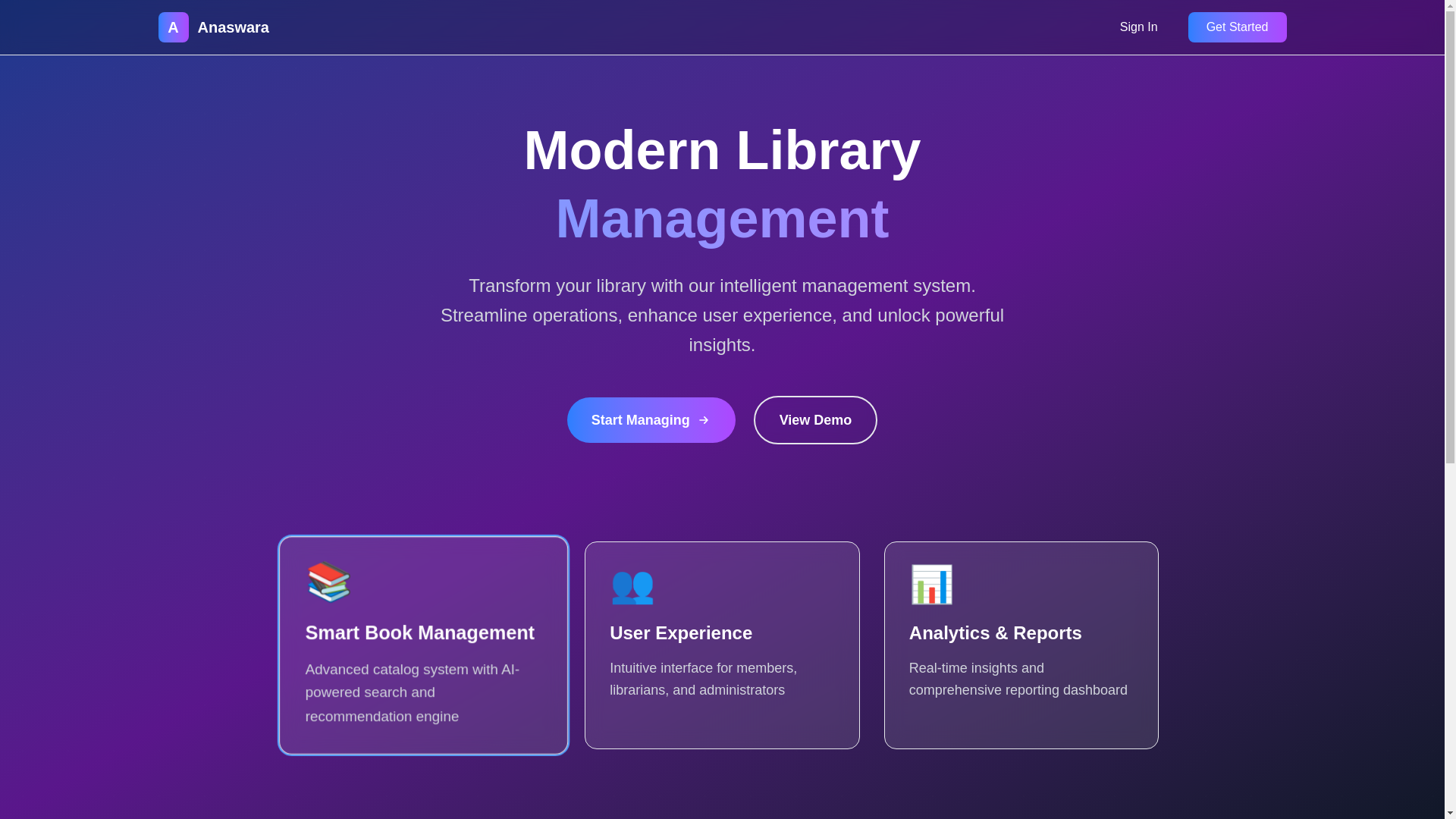 website screenshot of https://anaswara.org/