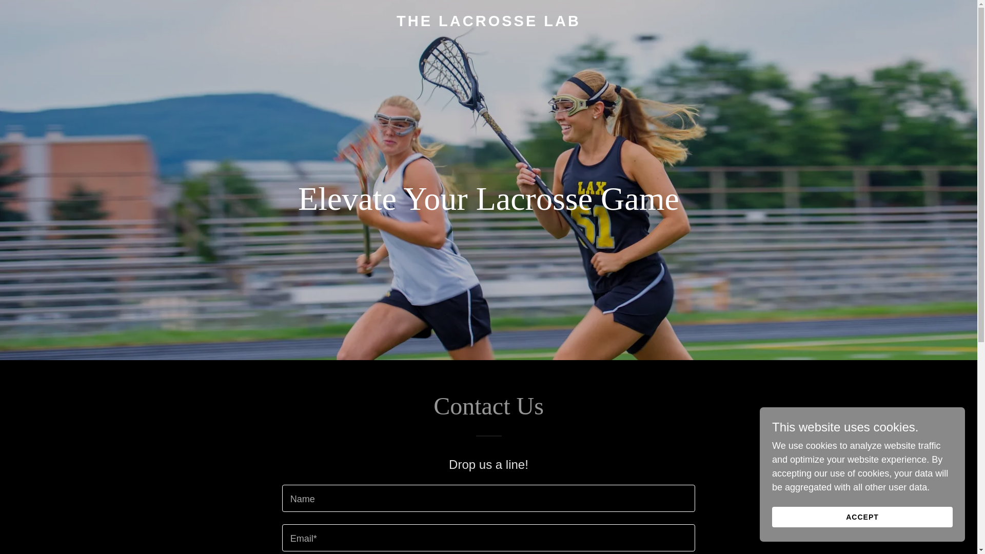 website screenshot of https://thelacrosselab.com/