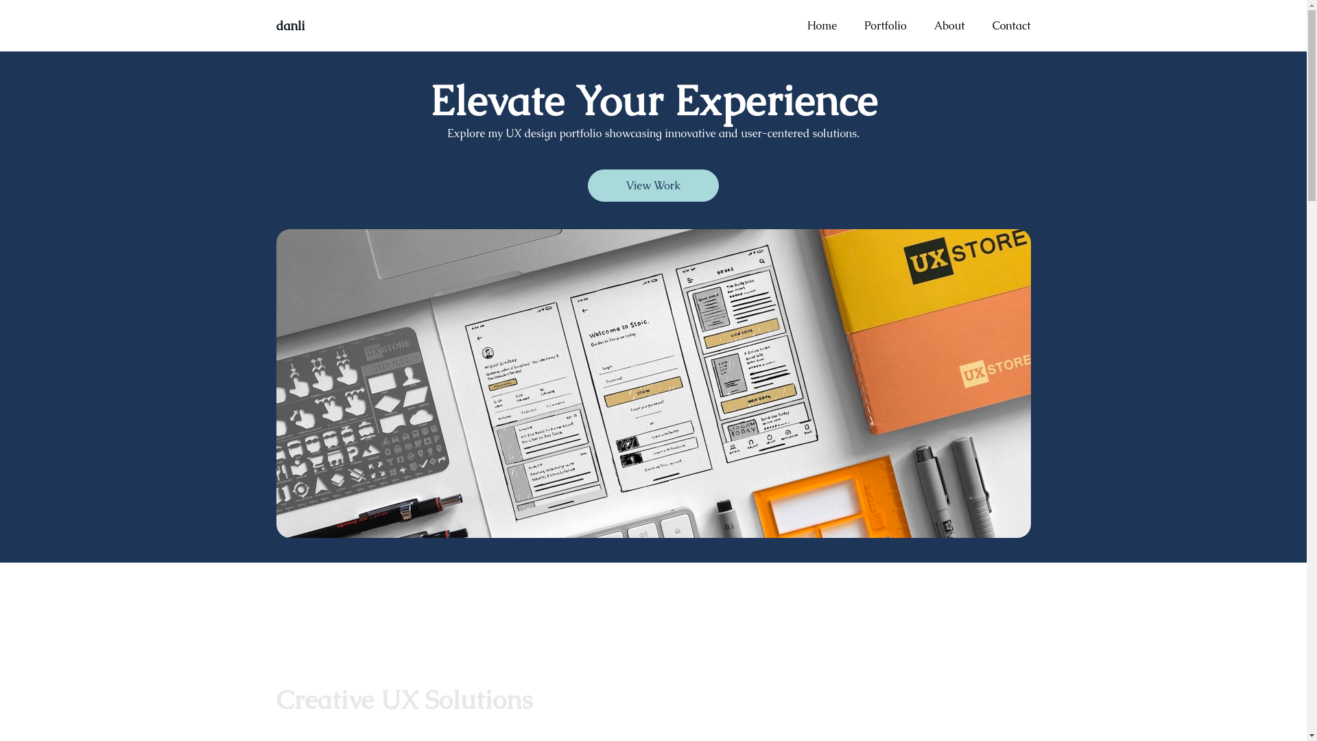 website screenshot of https://dangraci.com/