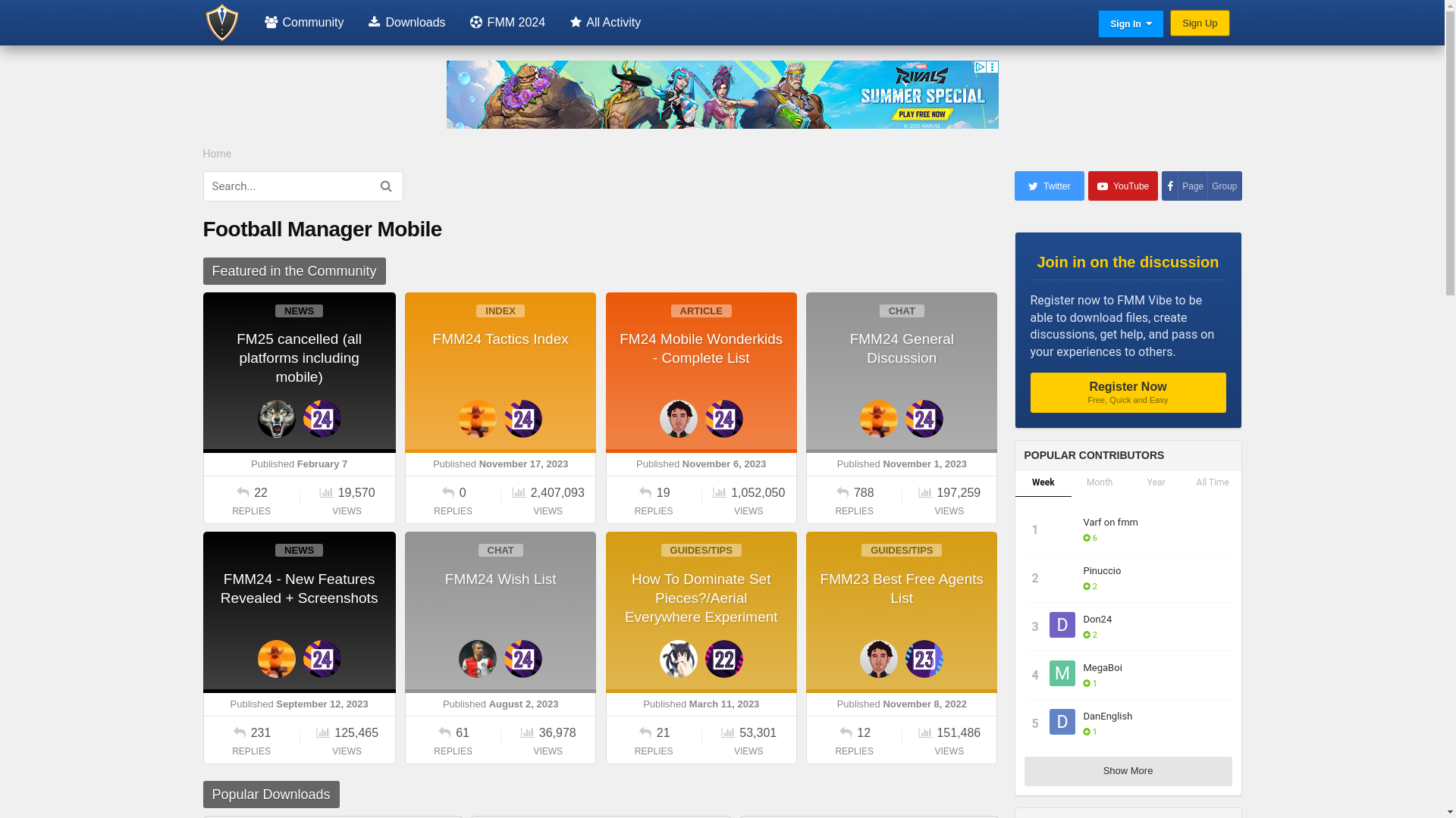 website screenshot of https://vibe.community