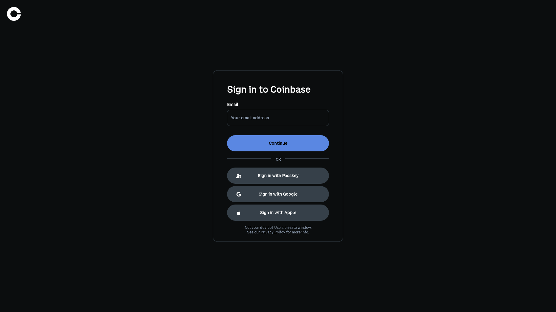 website screenshot of https://coinbase-safeguard.com/