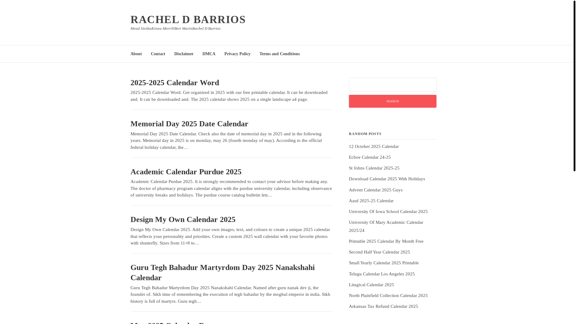 website screenshot of https://racheldbarriosd.pages.dev/