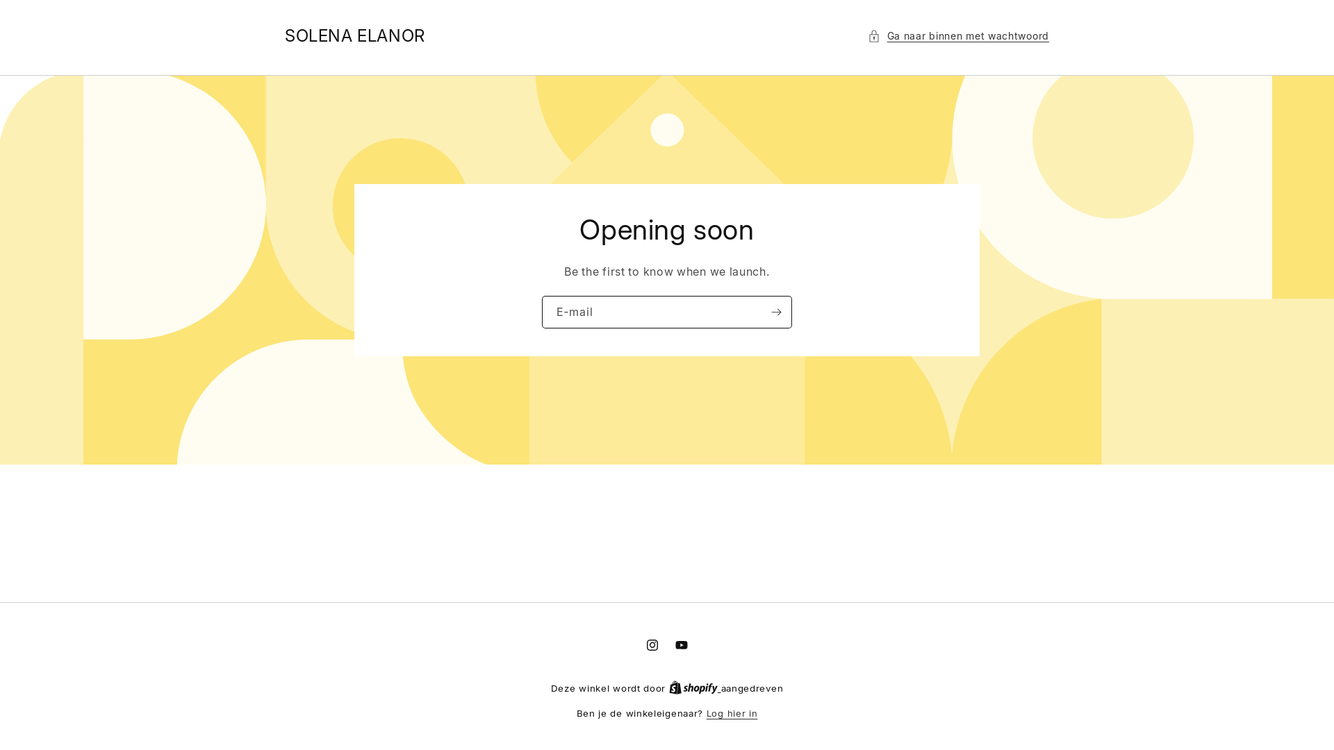 website screenshot of https://solenaelanor.com/