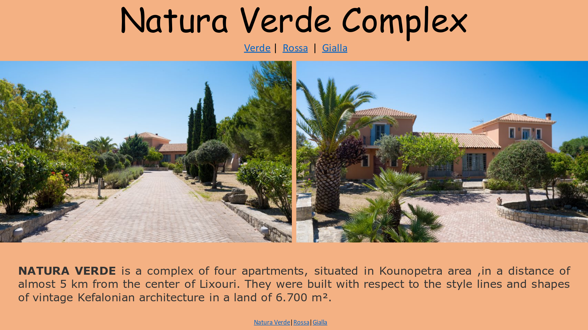 website screenshot of https://naturaverderossa.gr/