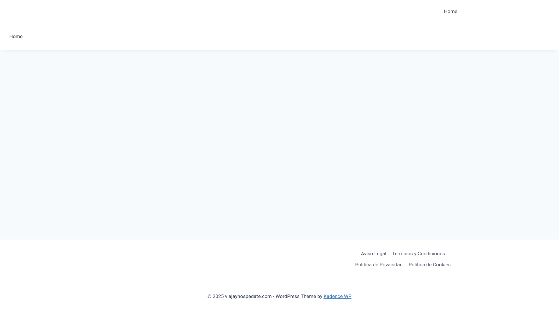 website screenshot of https://viajayhospedate.com/