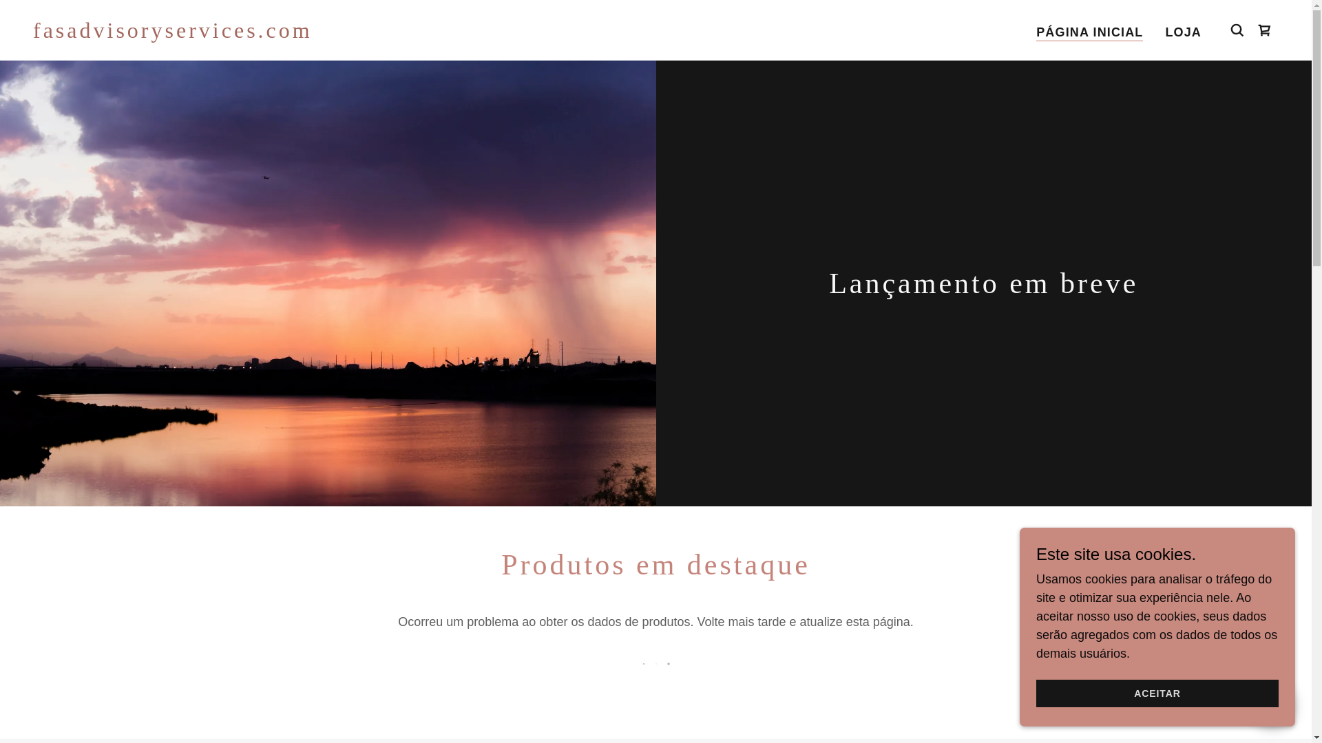 website screenshot of https://fasadvisoryservices.com/