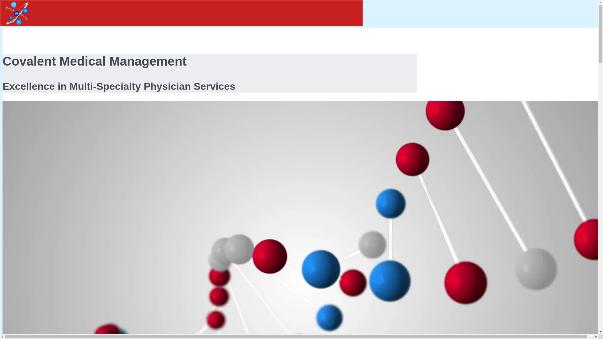 website screenshot of https://covalentmedmanagement.com/
