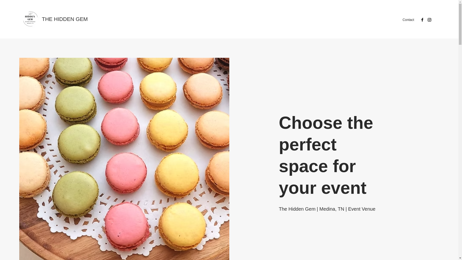 website screenshot of https://thgeventspaces.com/