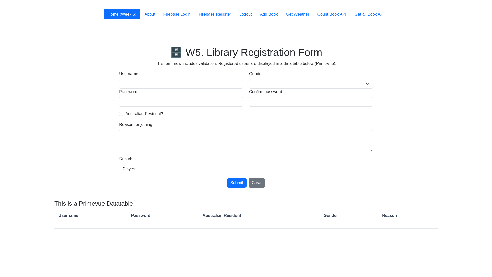 website screenshot of https://fit5032-junjie-wang-35522844-lab11.pages.dev/