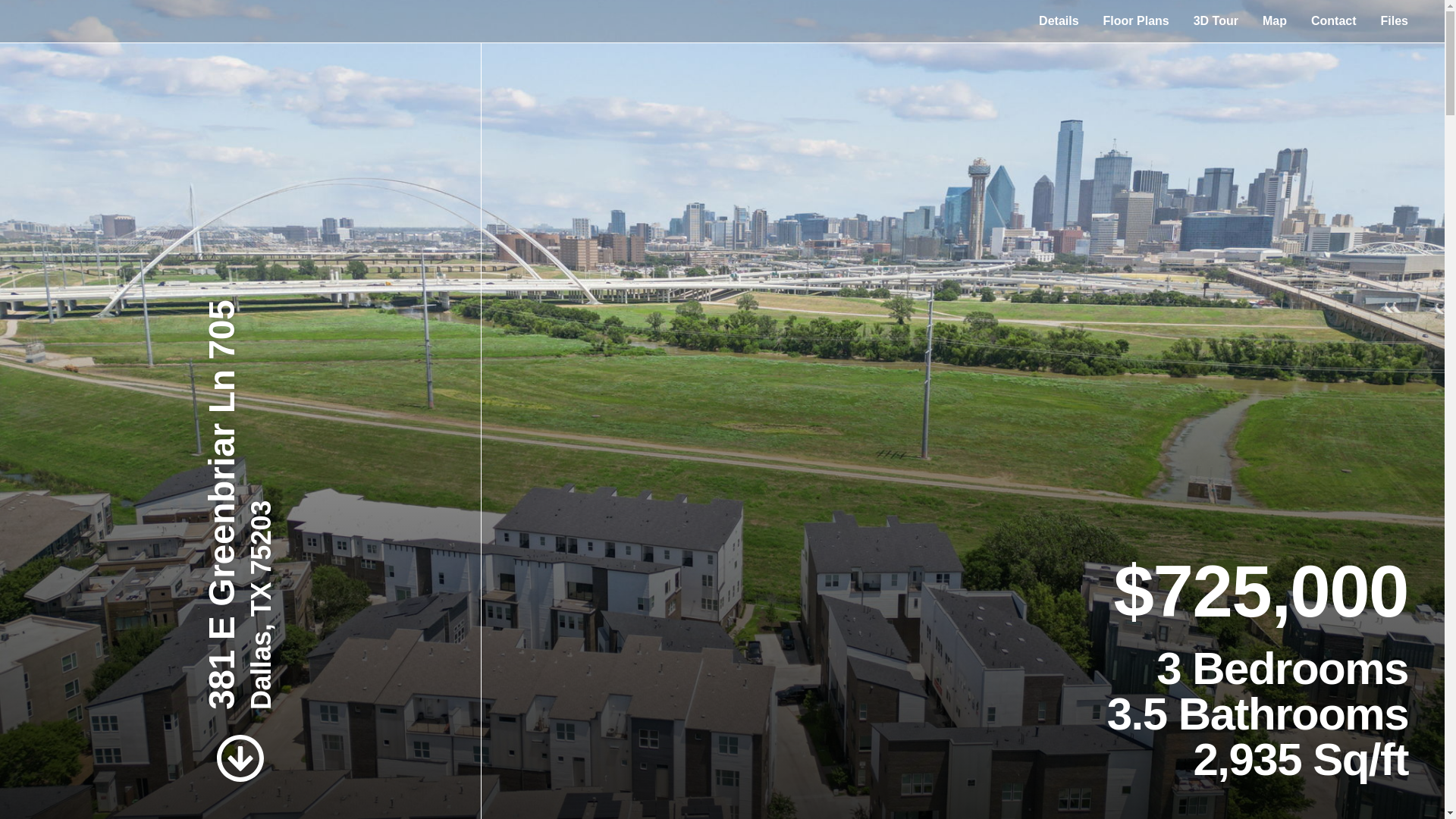 website screenshot of https://381egreenbriarln705.com/