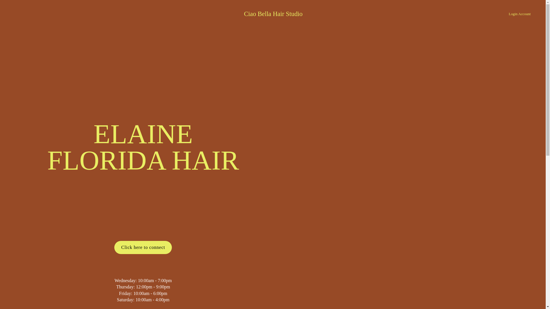 website screenshot of https://elaineflorida.ca/