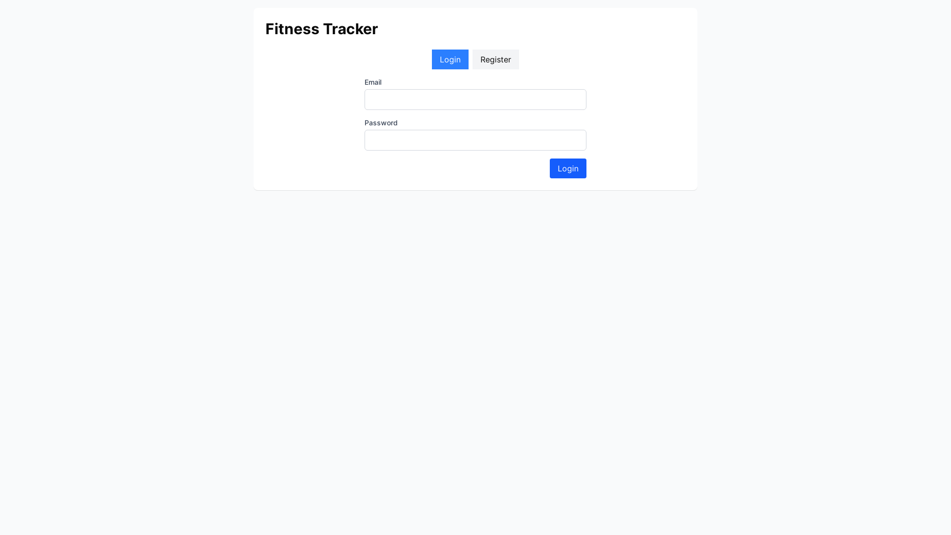 website screenshot of https://28e515d0-fitness-tracker-app-frontend.pages.dev/